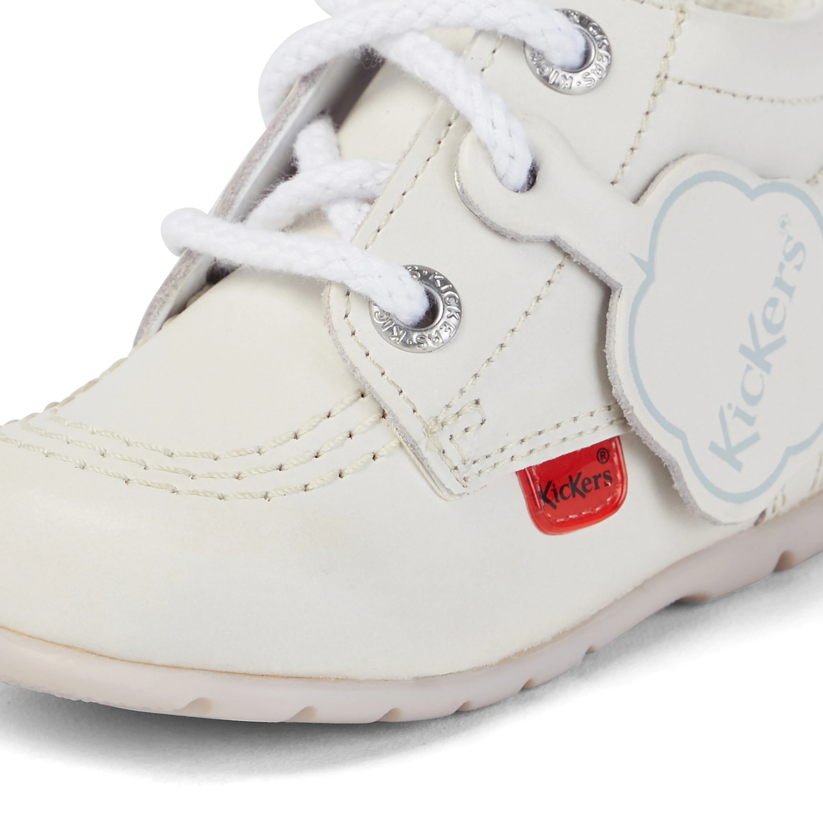 Baby Kick Hi Leather White - Image 6