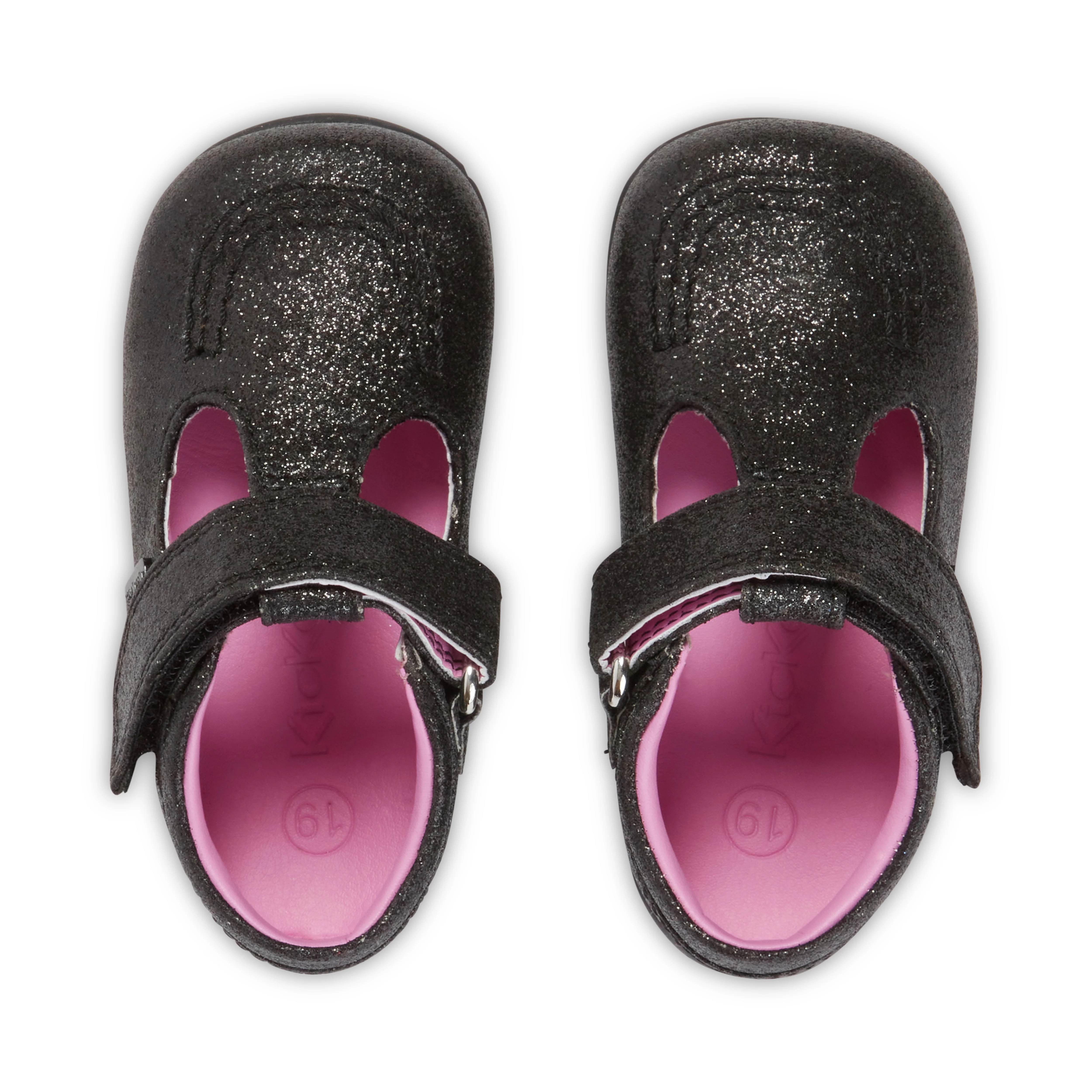 Baby Kick T Glitter Textile Black - Image 4