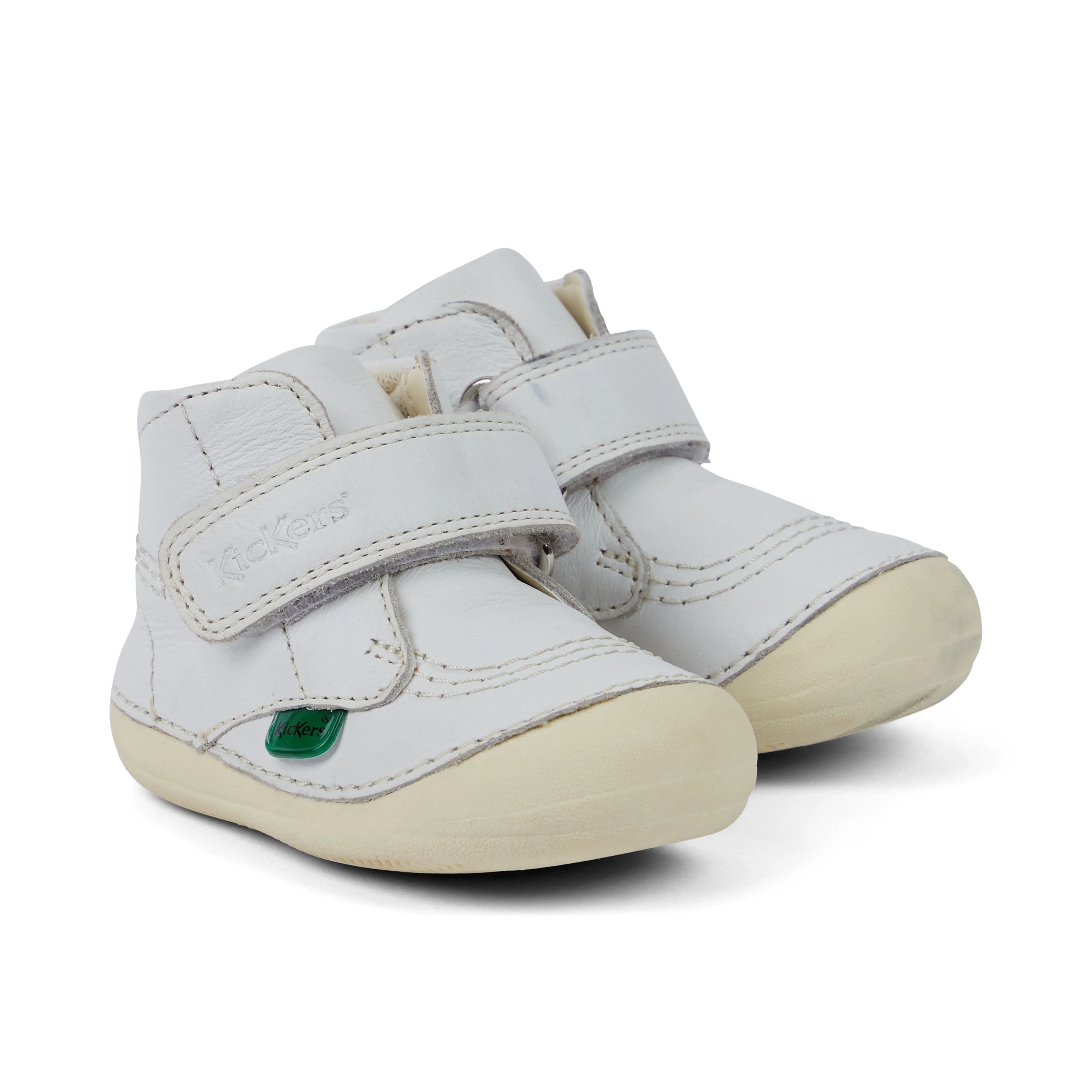 Baby Unisex Softer Hi Baby Leather White - Image 3