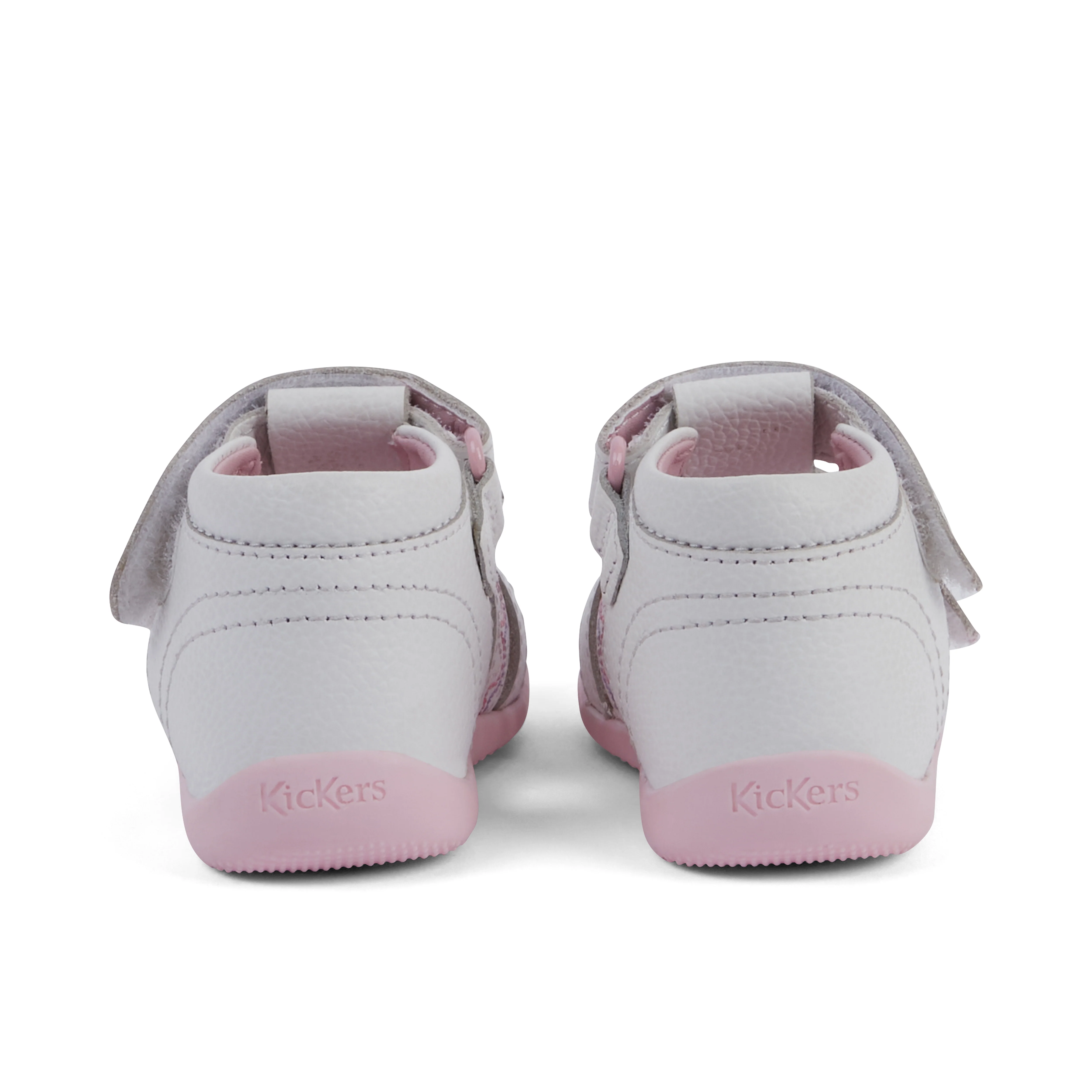 Baby Wriggle Wave Sandals Leather White - Image 5