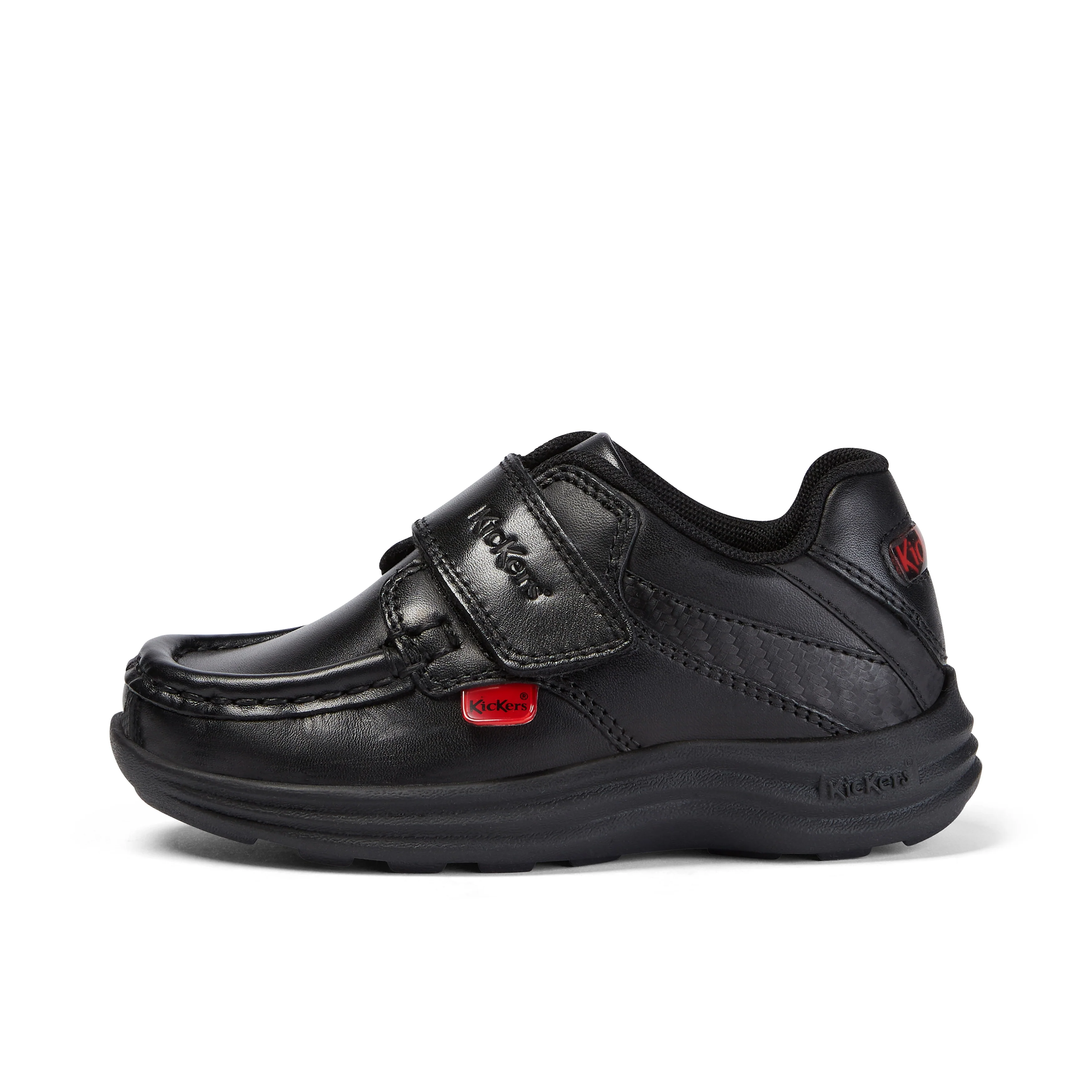 Infant Boys Reasan Strap Leather Black