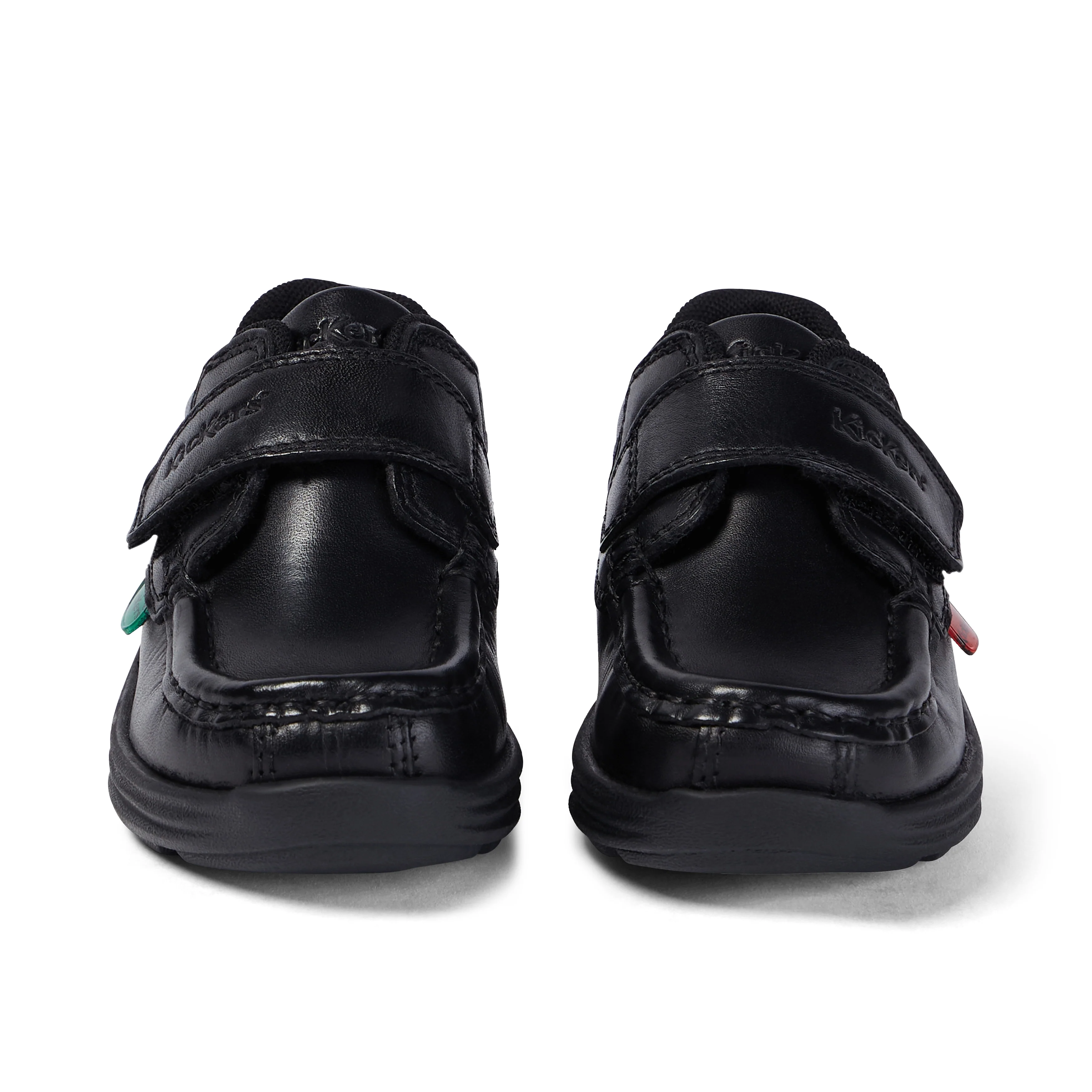 Infant Boys Reasan Strap Leather Black - Image 2