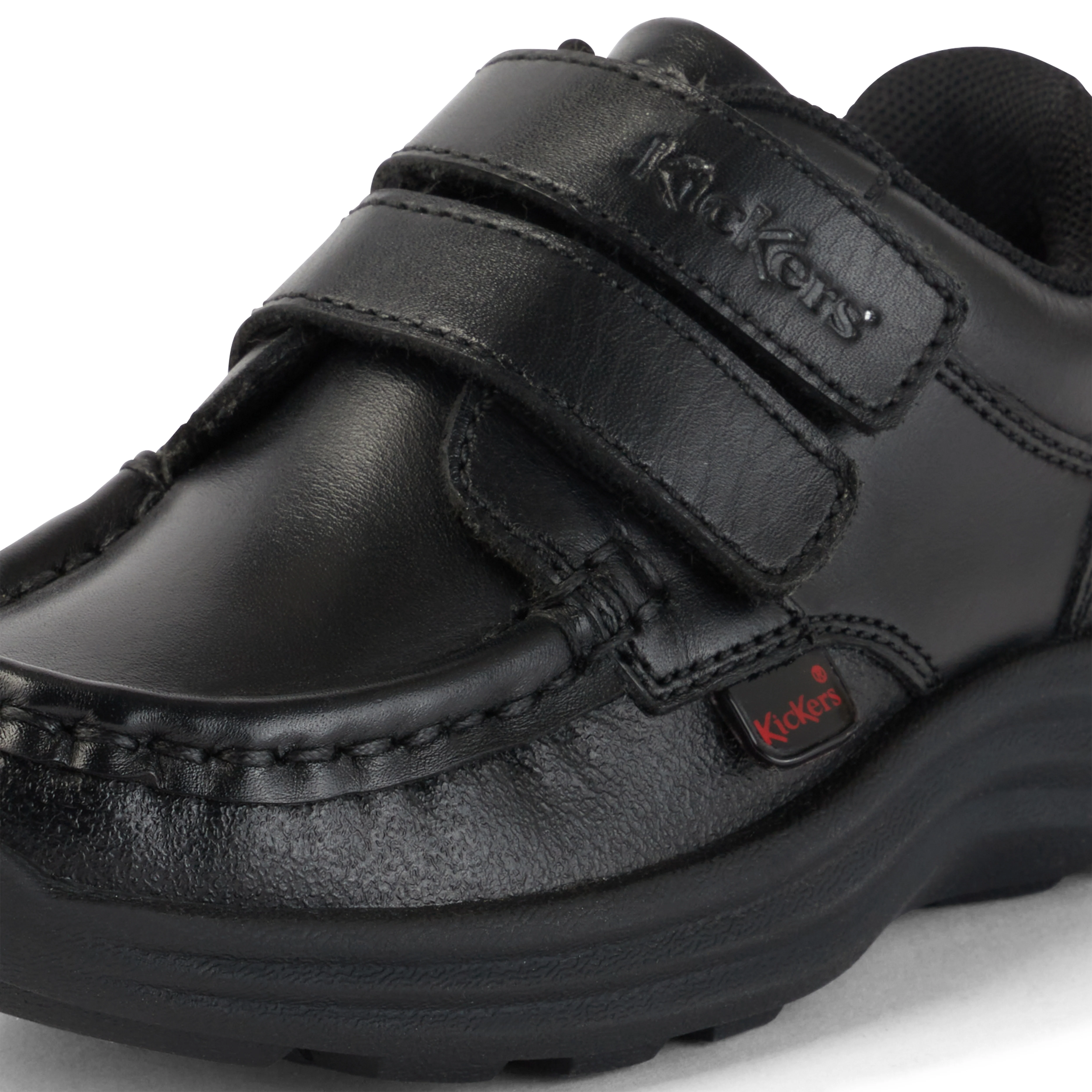 Infant Boys Reasan Twin Vel Leather Black - Image 6