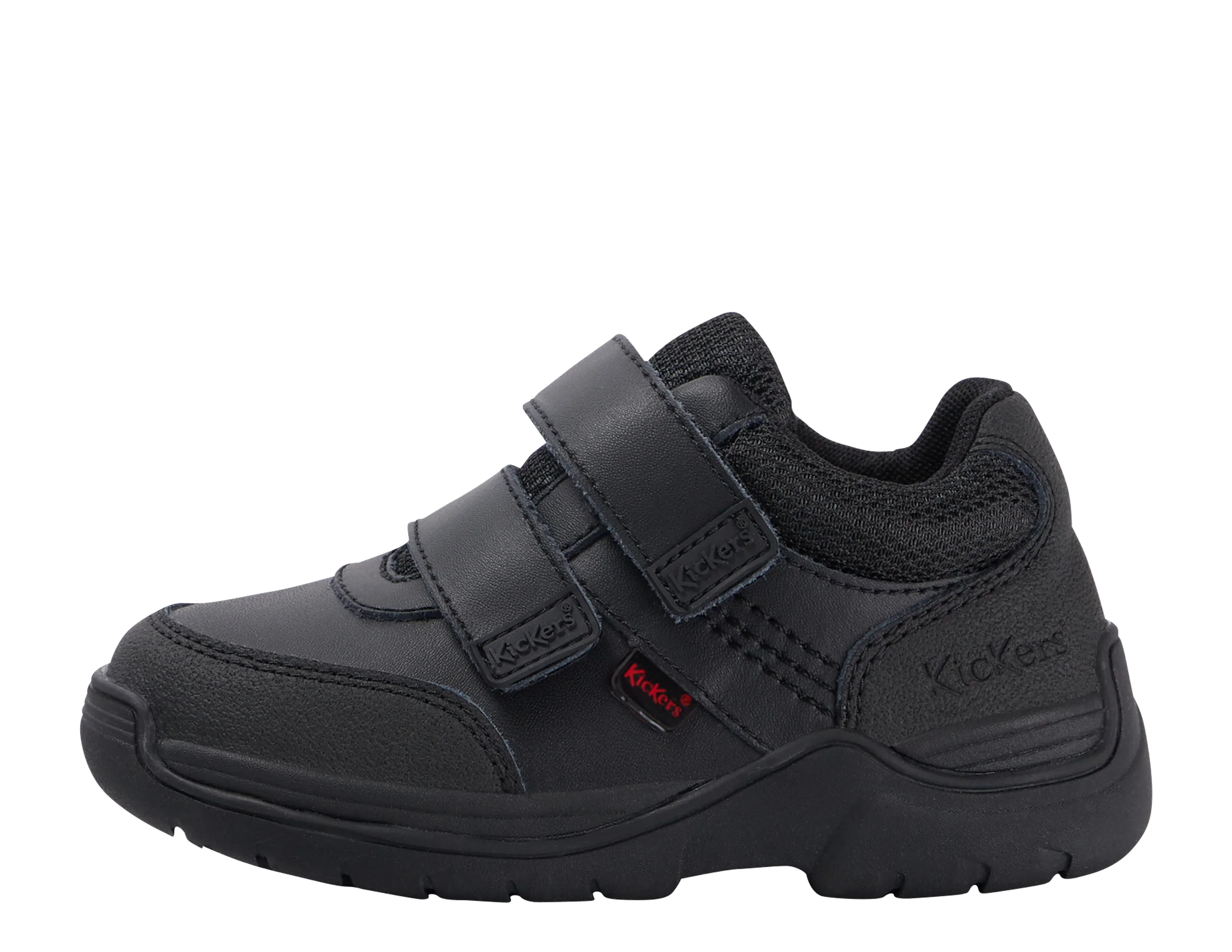 Infant Boys Stomper Mid Leather Black