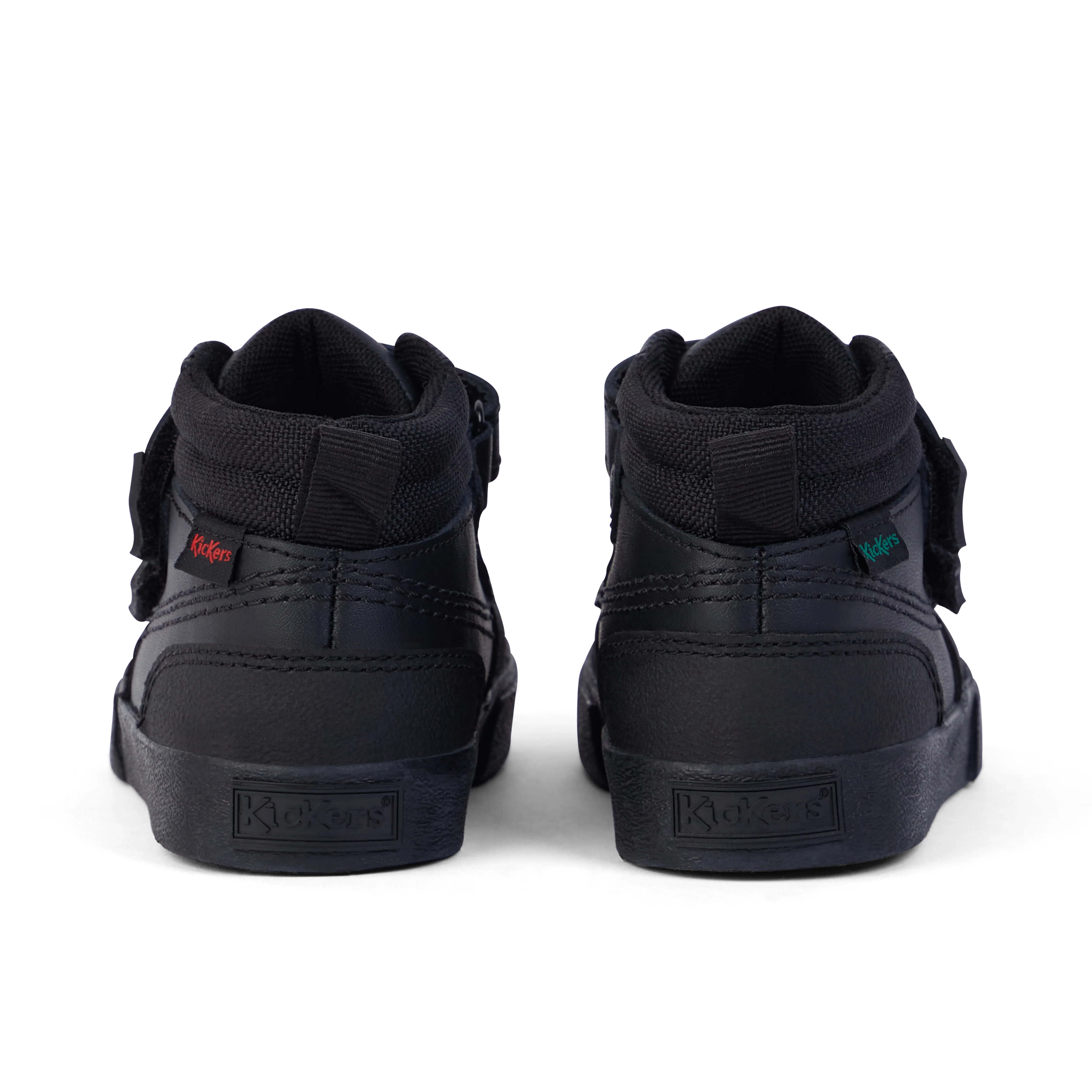 Infant Boys Tovni Scuff Hi Leather Black - Image 5