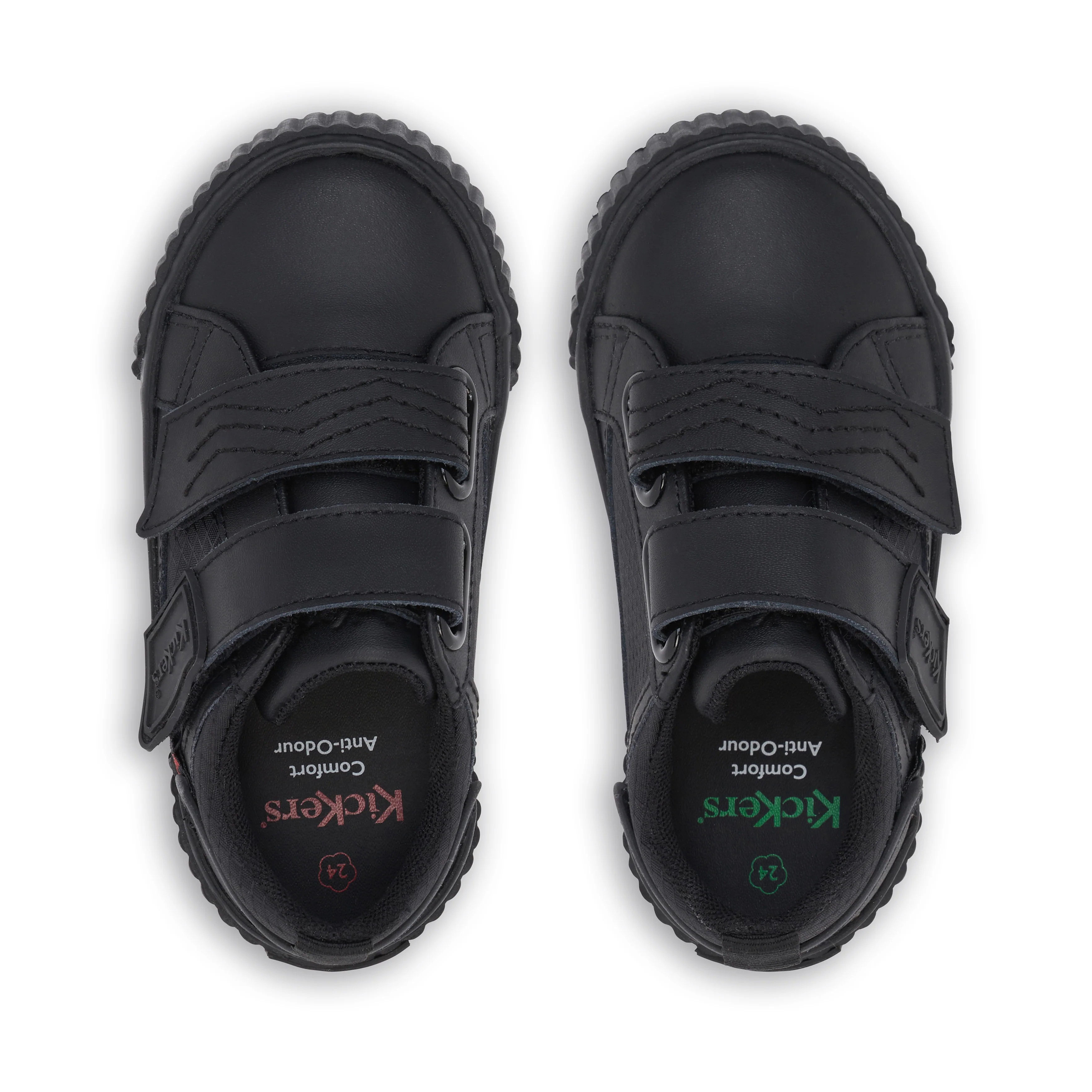 Infant Boys Tovni Twin Flex Leather Black - Image 4