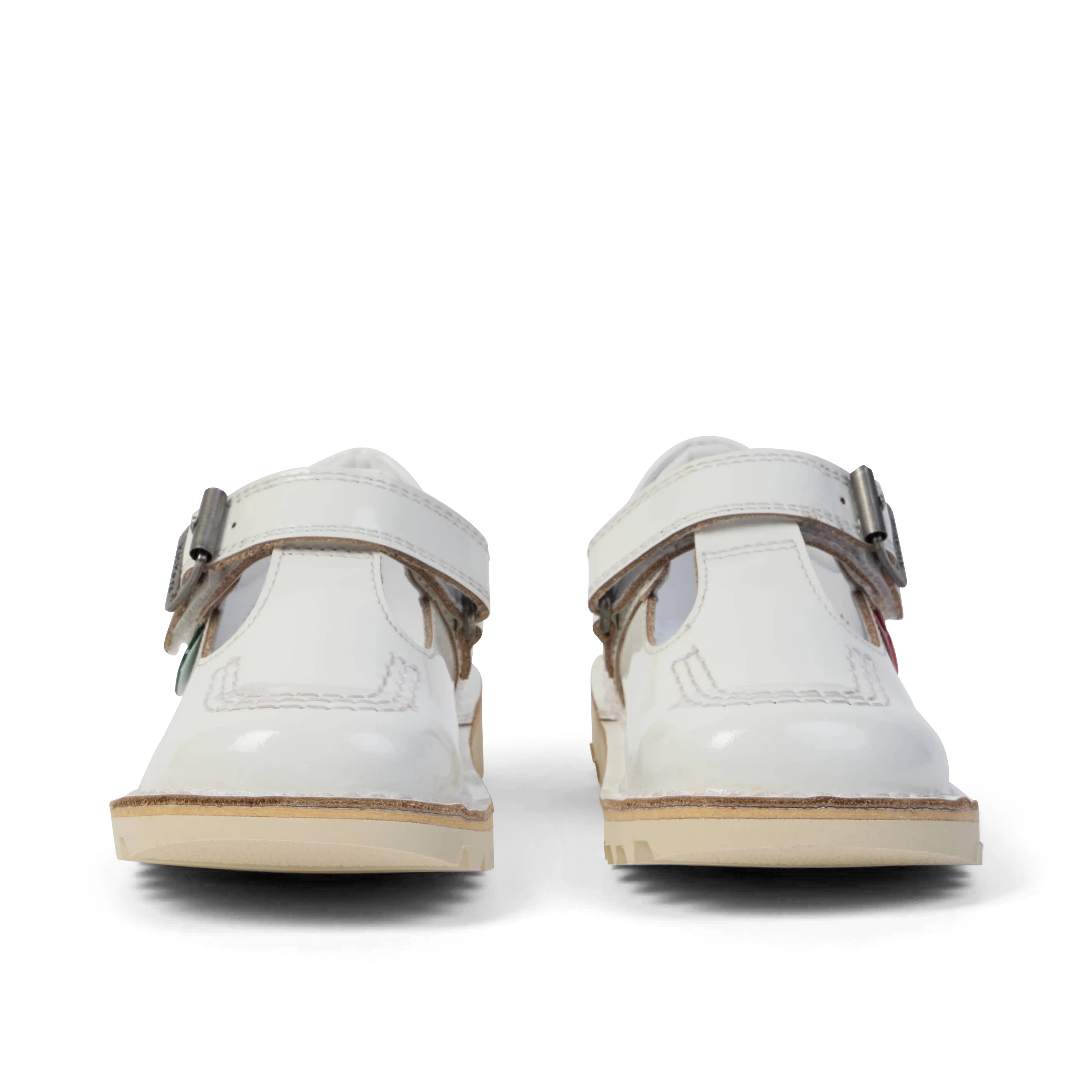 Infant Girl Kick T-Bar White - Image 2