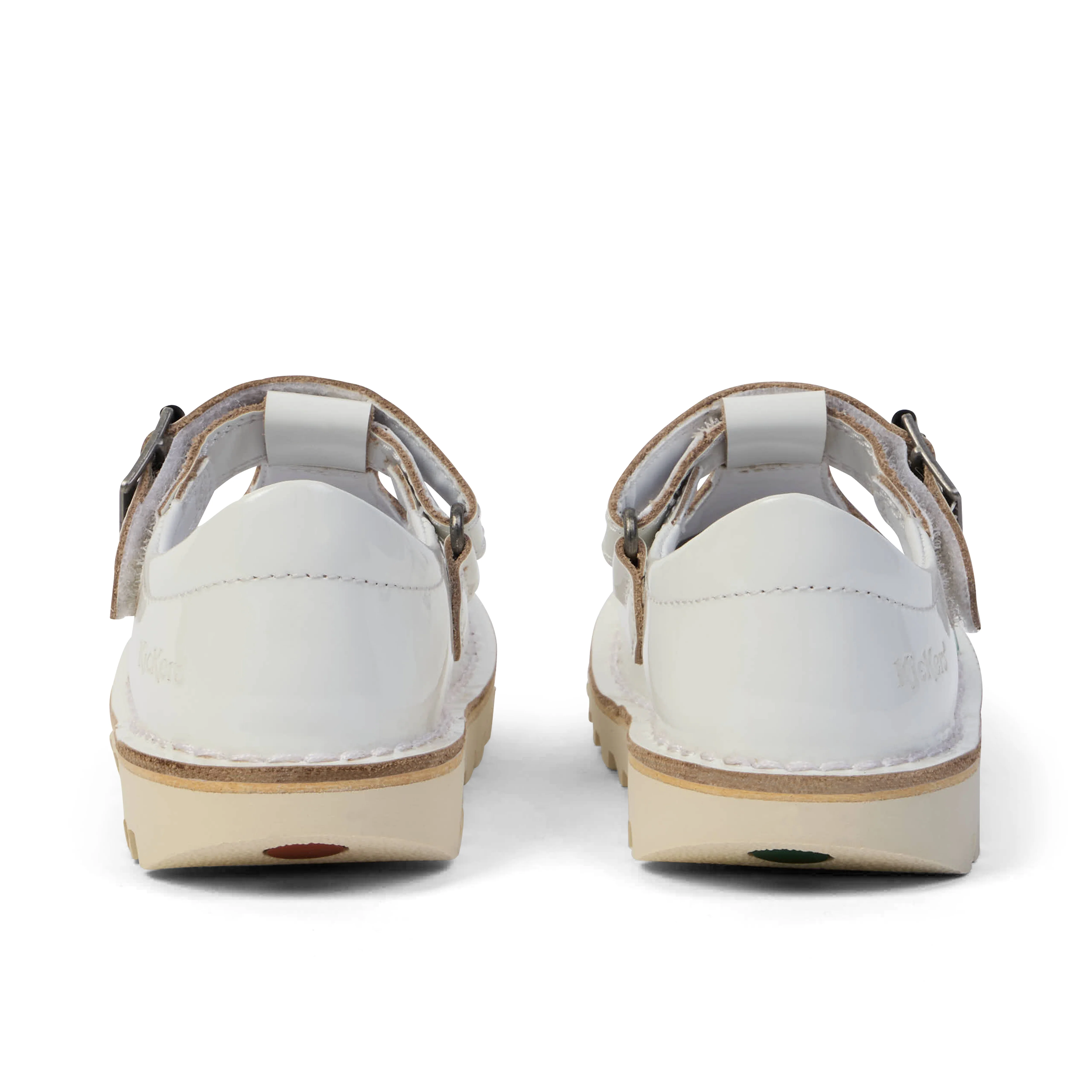 Infant Girl Kick T-Bar White - Image 5