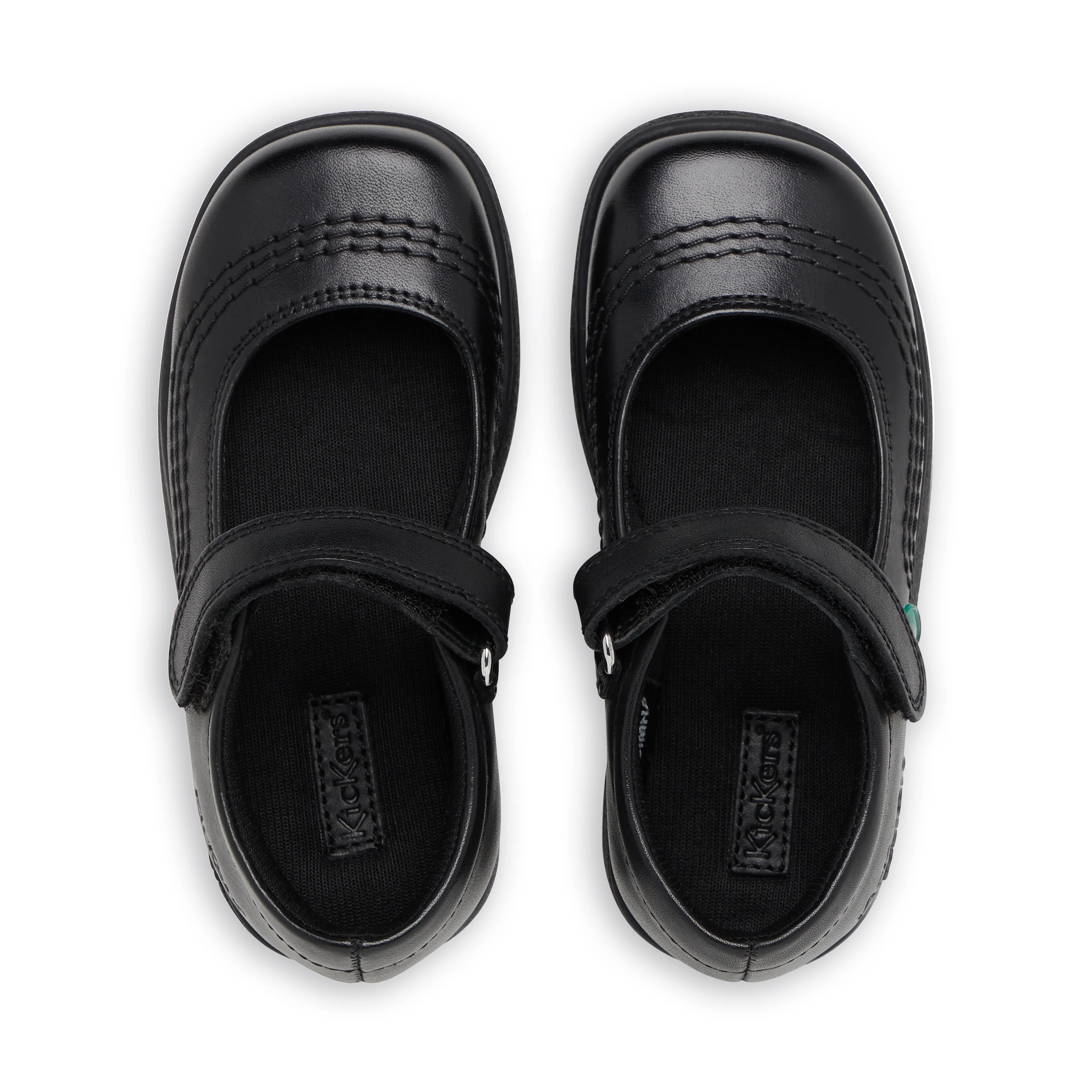 Infant Girls Fragma Pop Leather Black - Image 4
