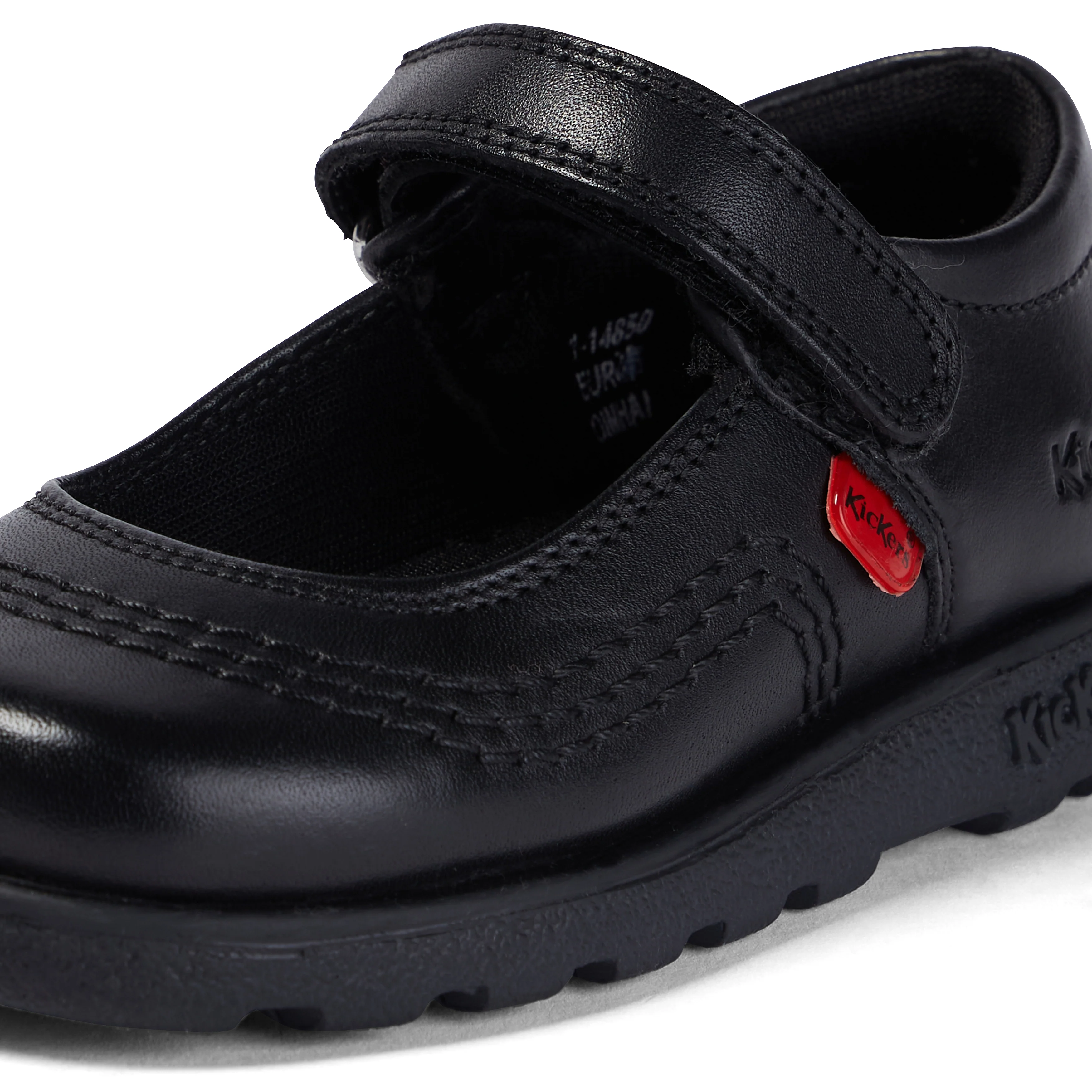 Infant Girls Fragma Pop Leather Black - Image 6