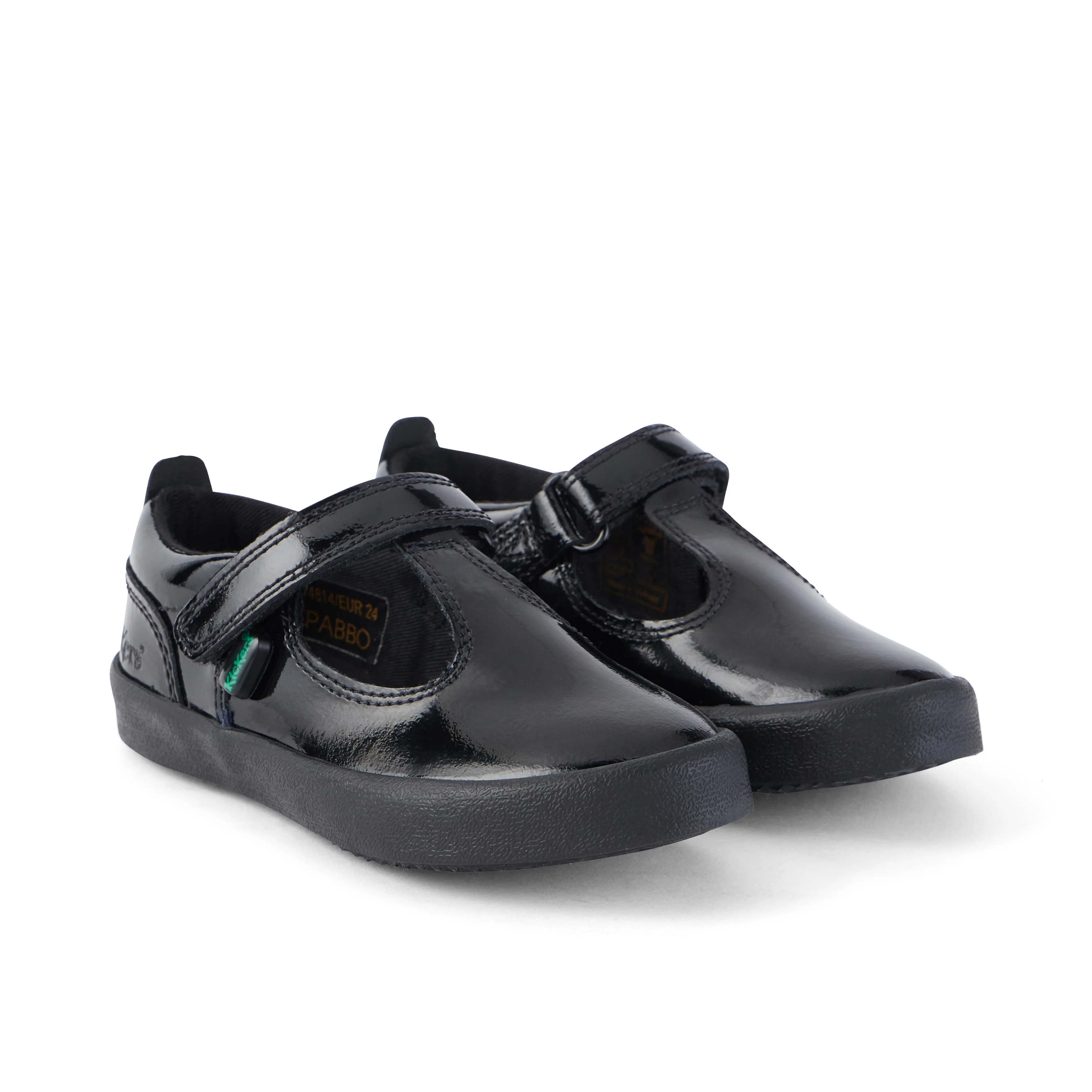 Infant Girls Kariko T-Strap Patent Leather Black - Image 3