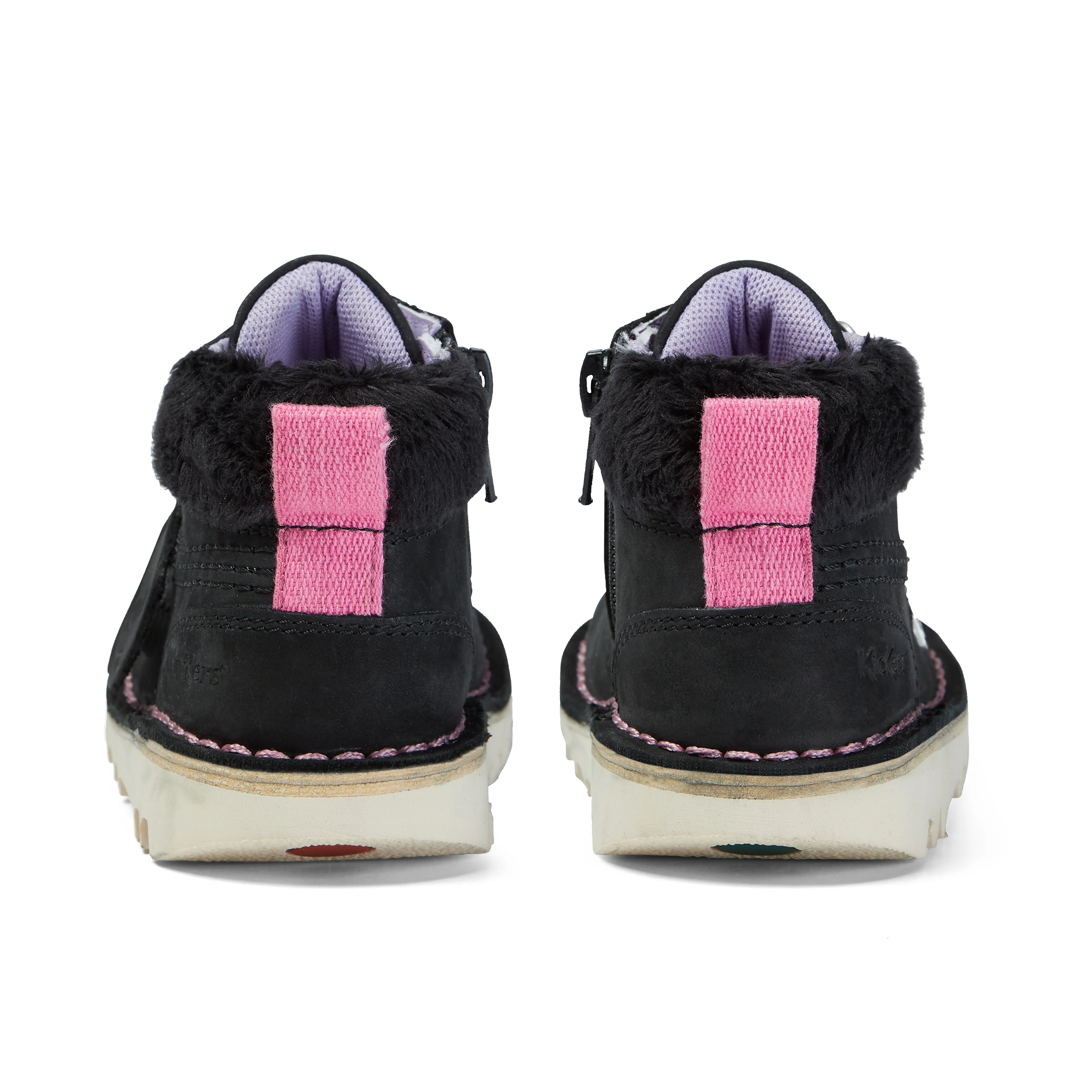Infant Girls Kick Hi Winter Nubuck Black - Image 5