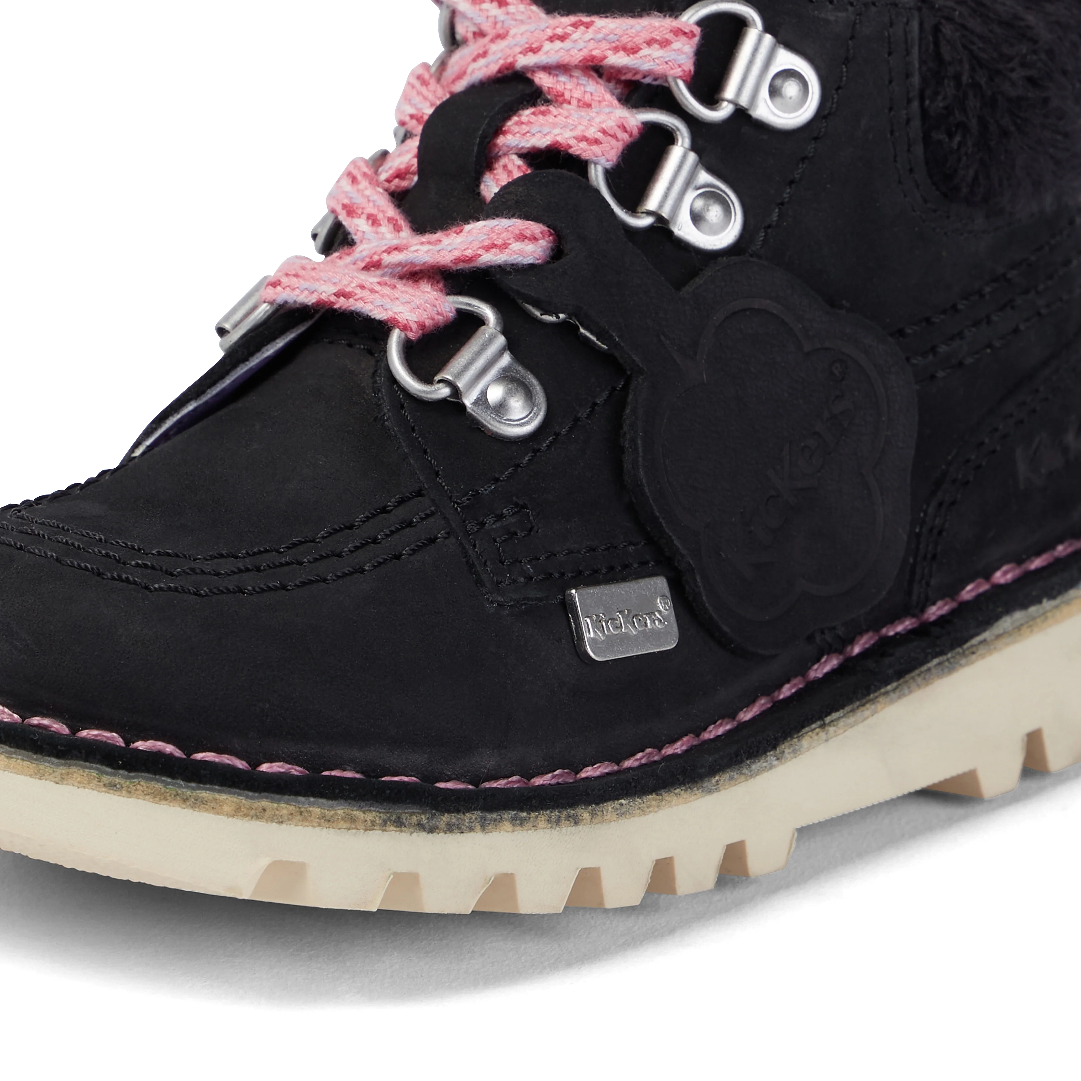 Infant Girls Kick Hi Winter Nubuck Black - Image 6