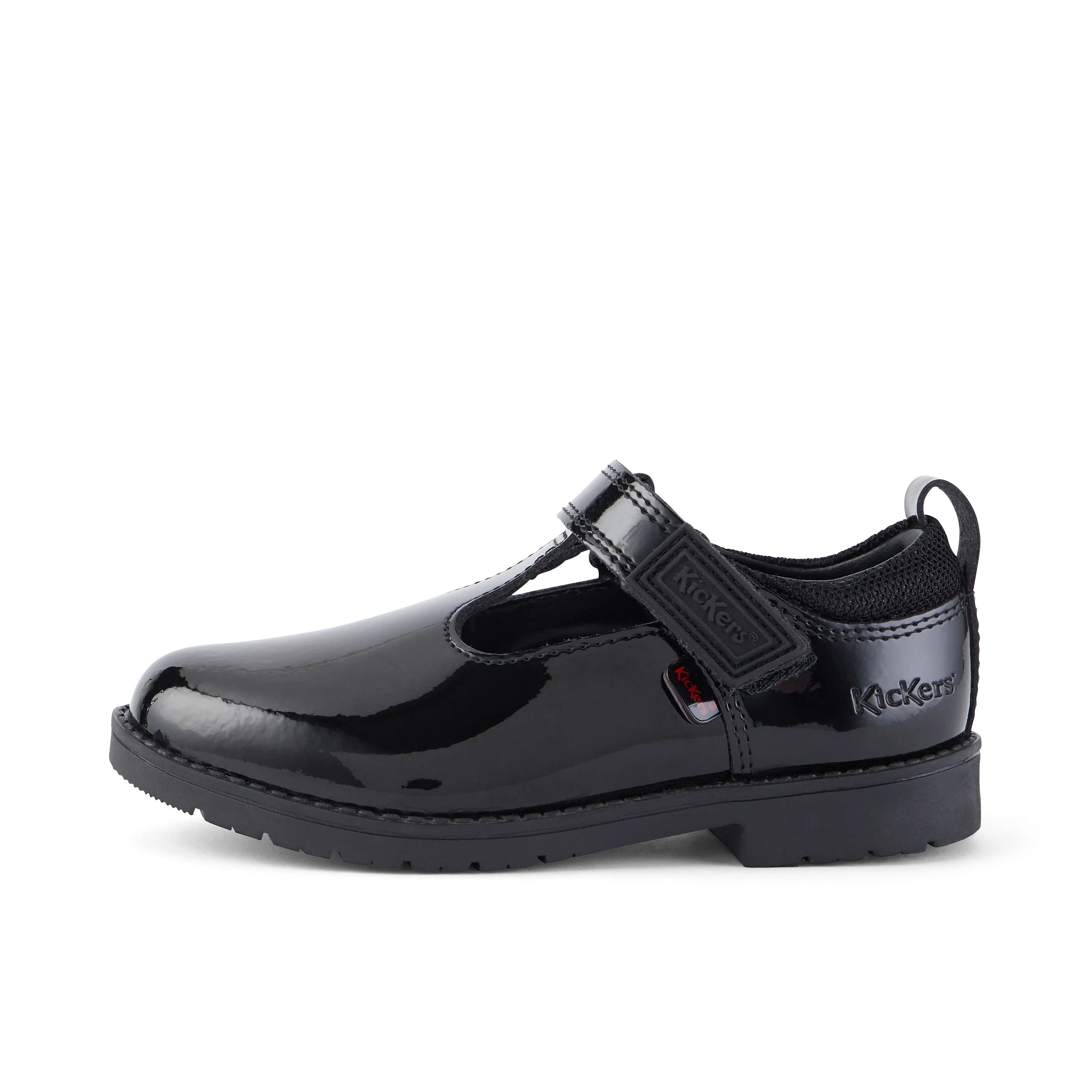 Infant Girls Lachly T Bar Patent Leather Black