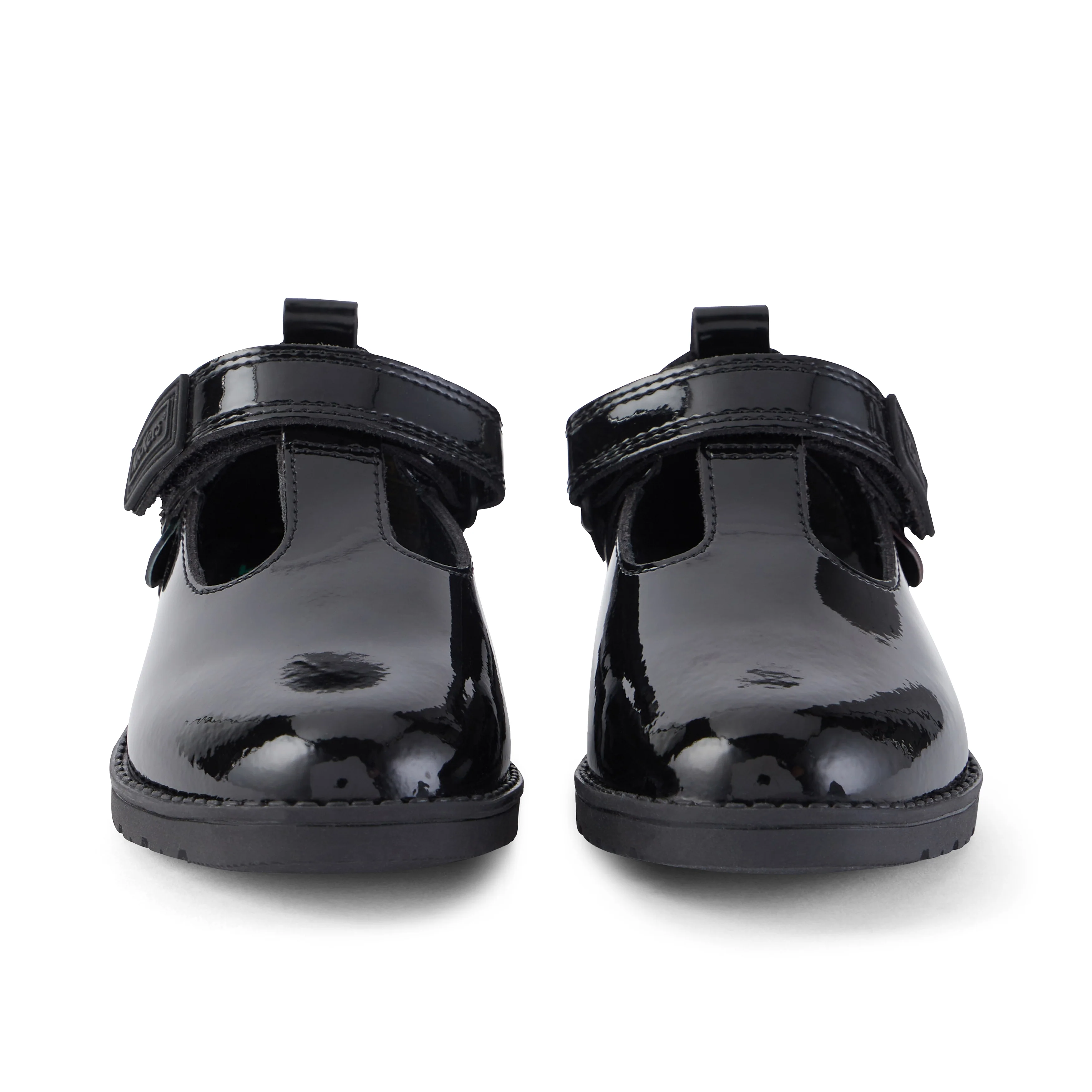 Infant Girls Lachly T Bar Patent Leather Black - Image 2