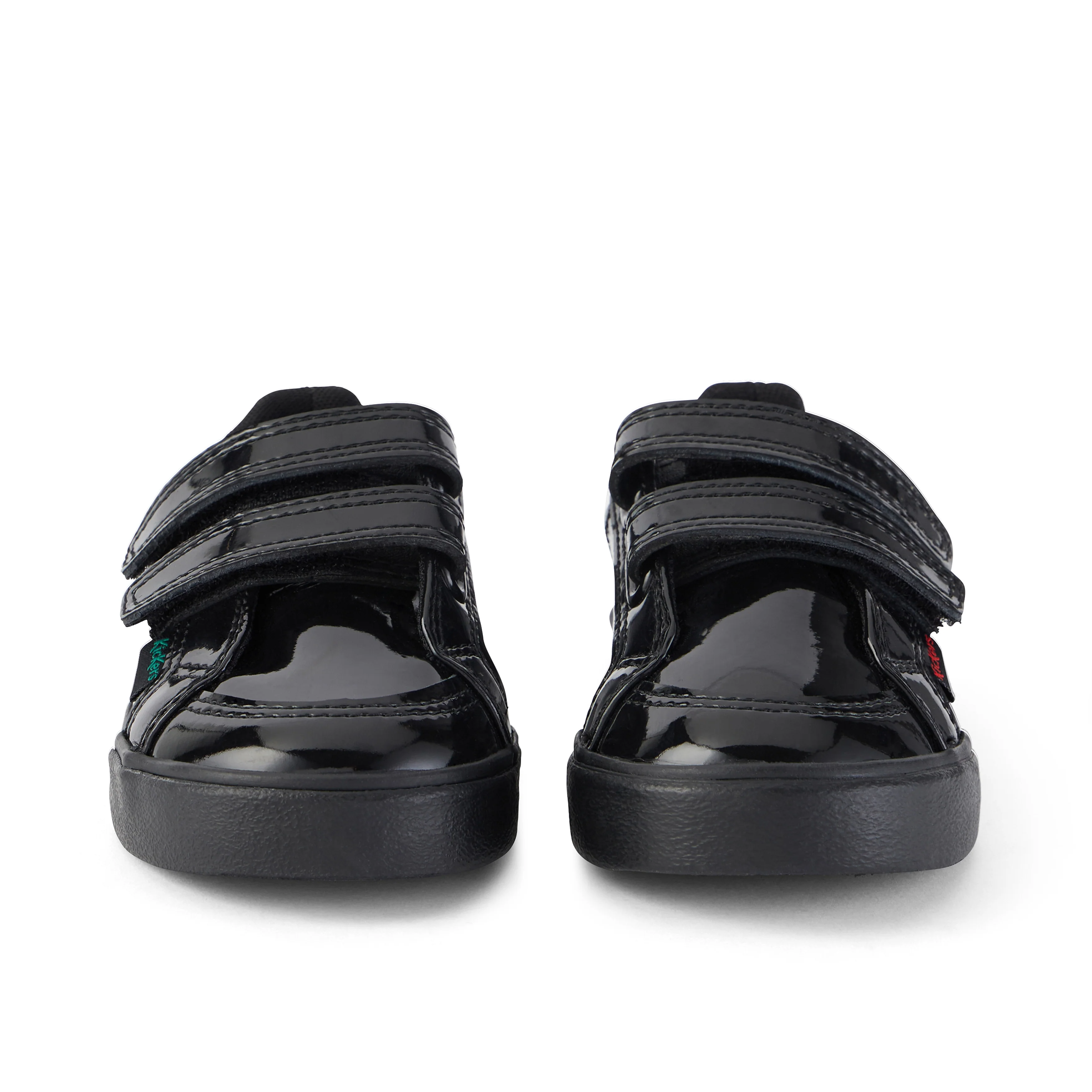 Infant Girls Tovni Twin Vel Patent Leather Black - Image 2