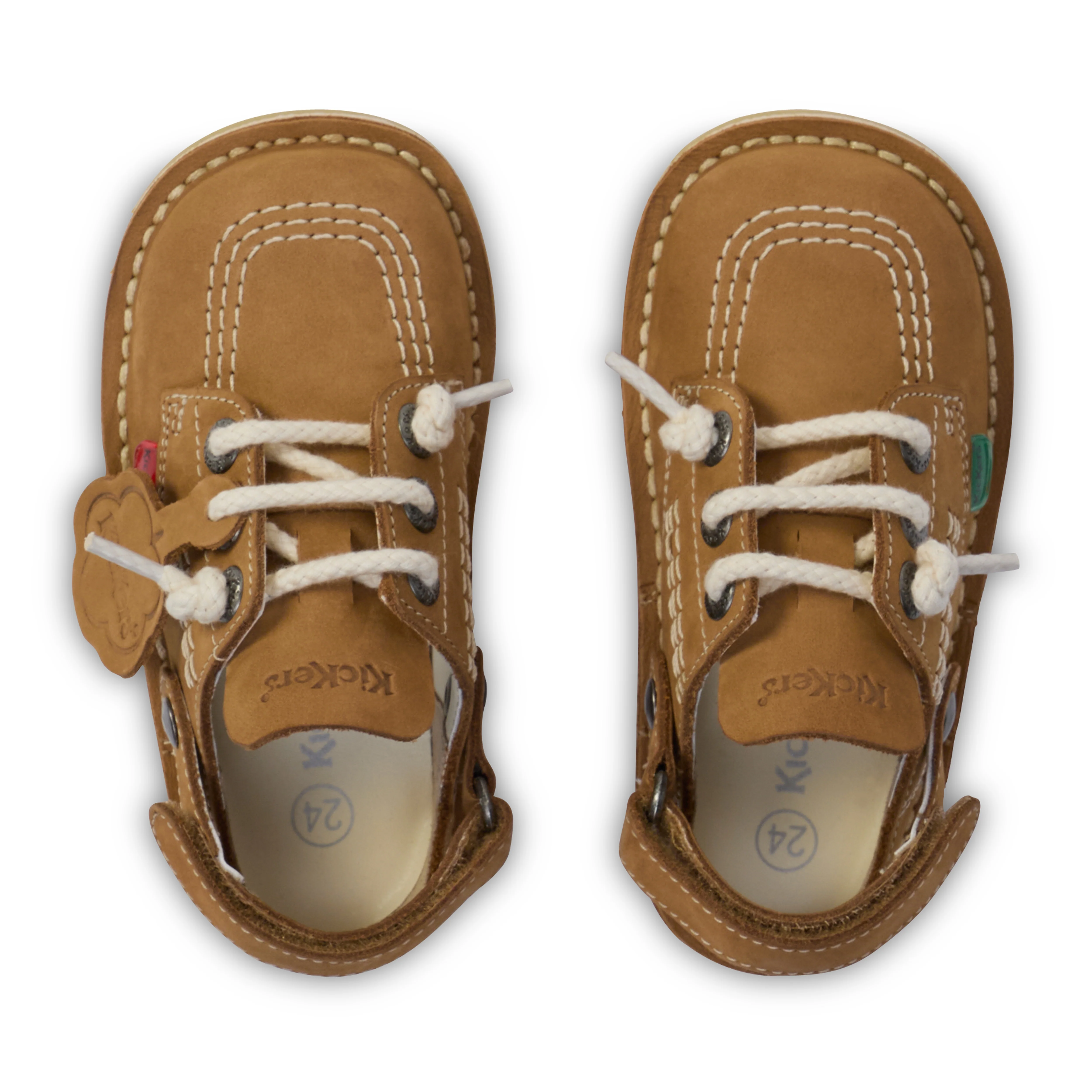Infant Unisex Kick Mule Tan - Image 4