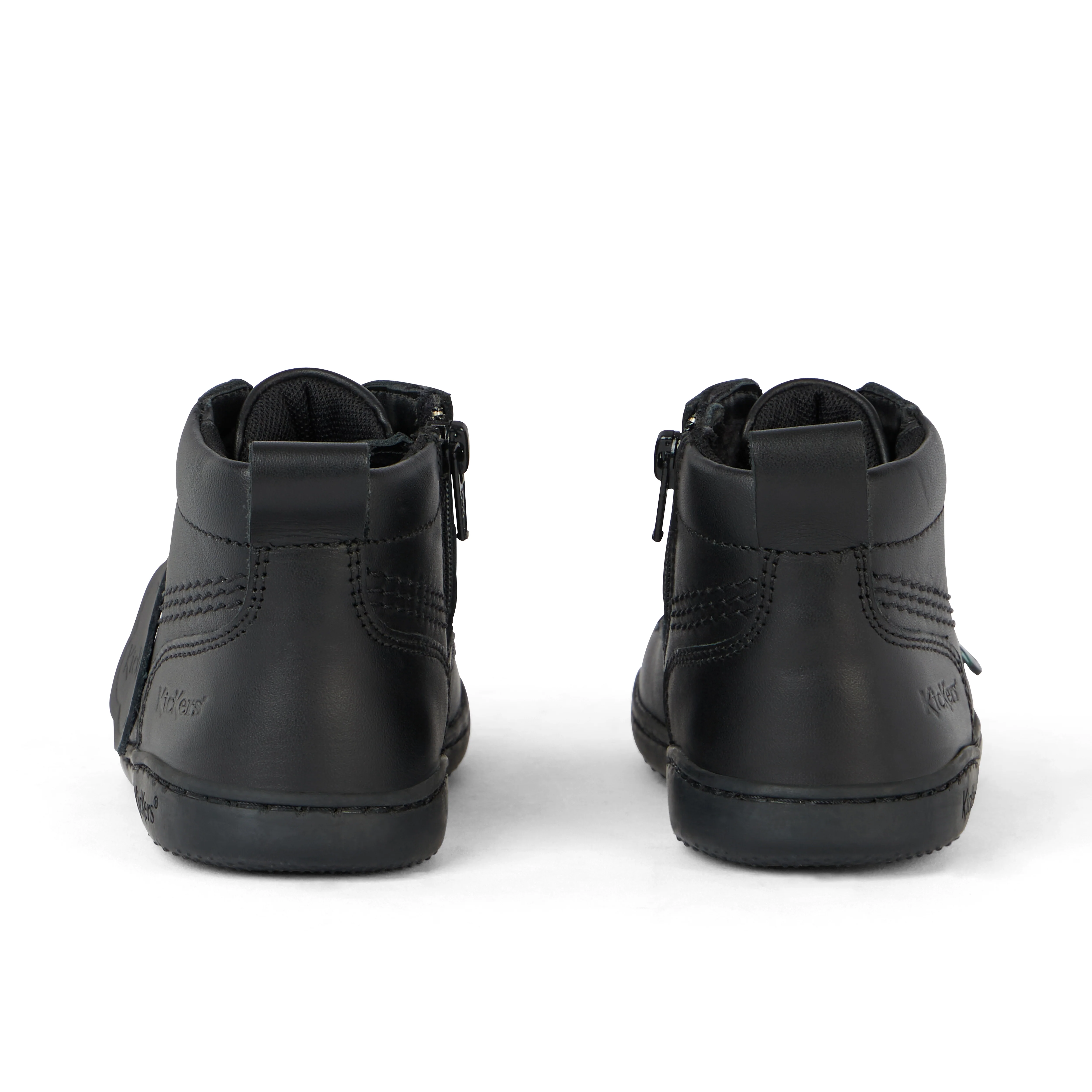 Infant Unisex Playflex Hi Leather Black - Image 5