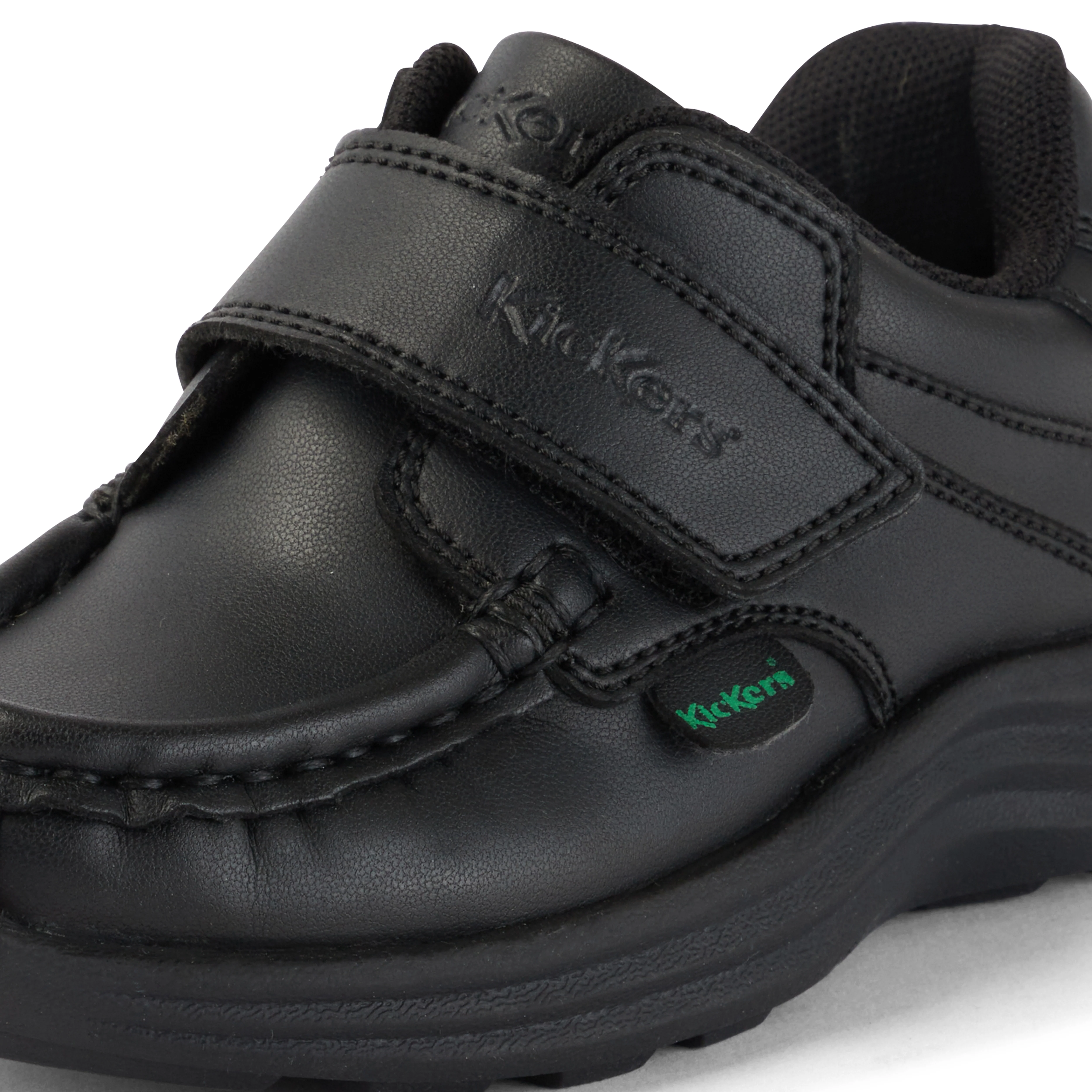Infant Unisex Reasan Strap Leather Alternative Black - Image 6