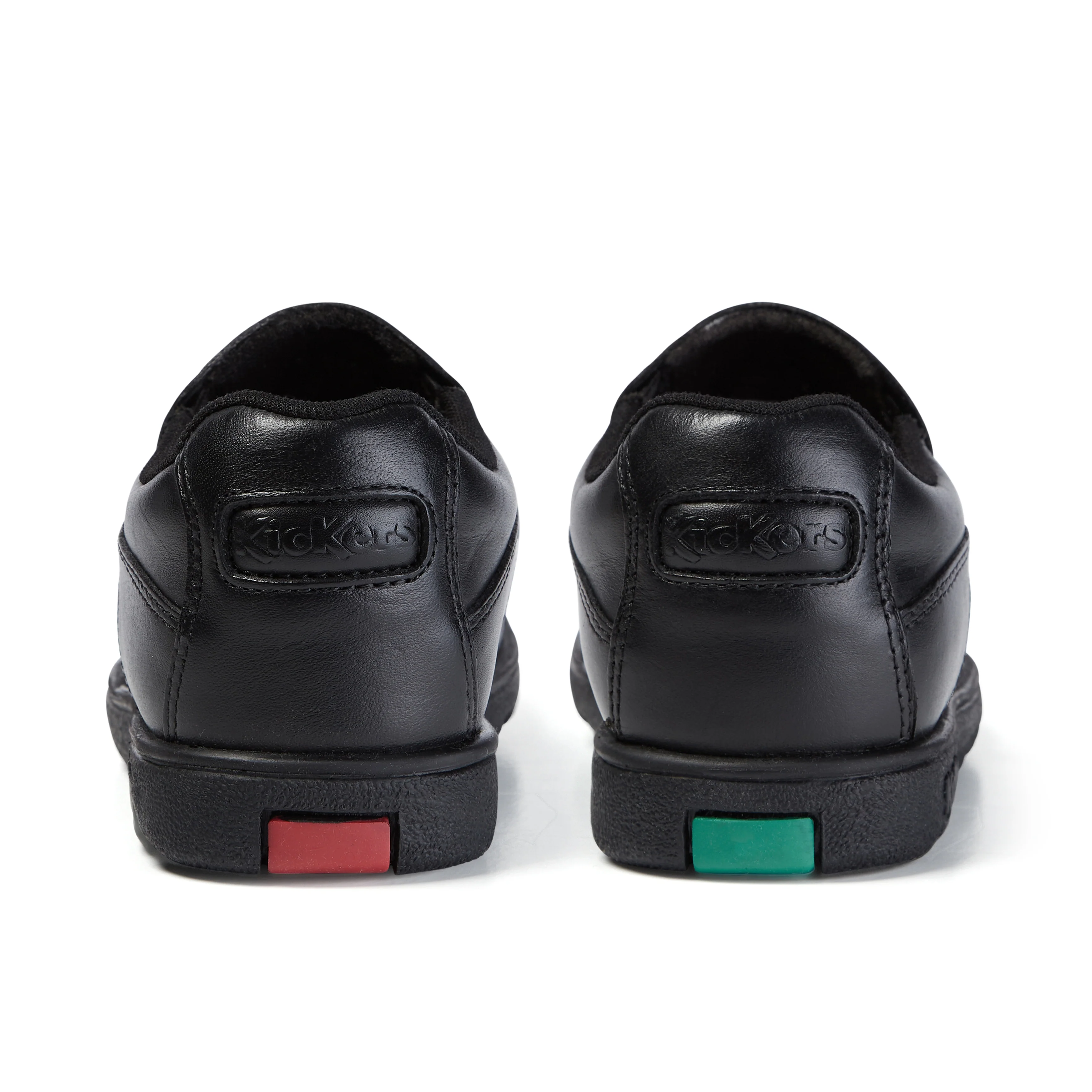 Junior Boys Fragma Slip Leather Black - Image 5