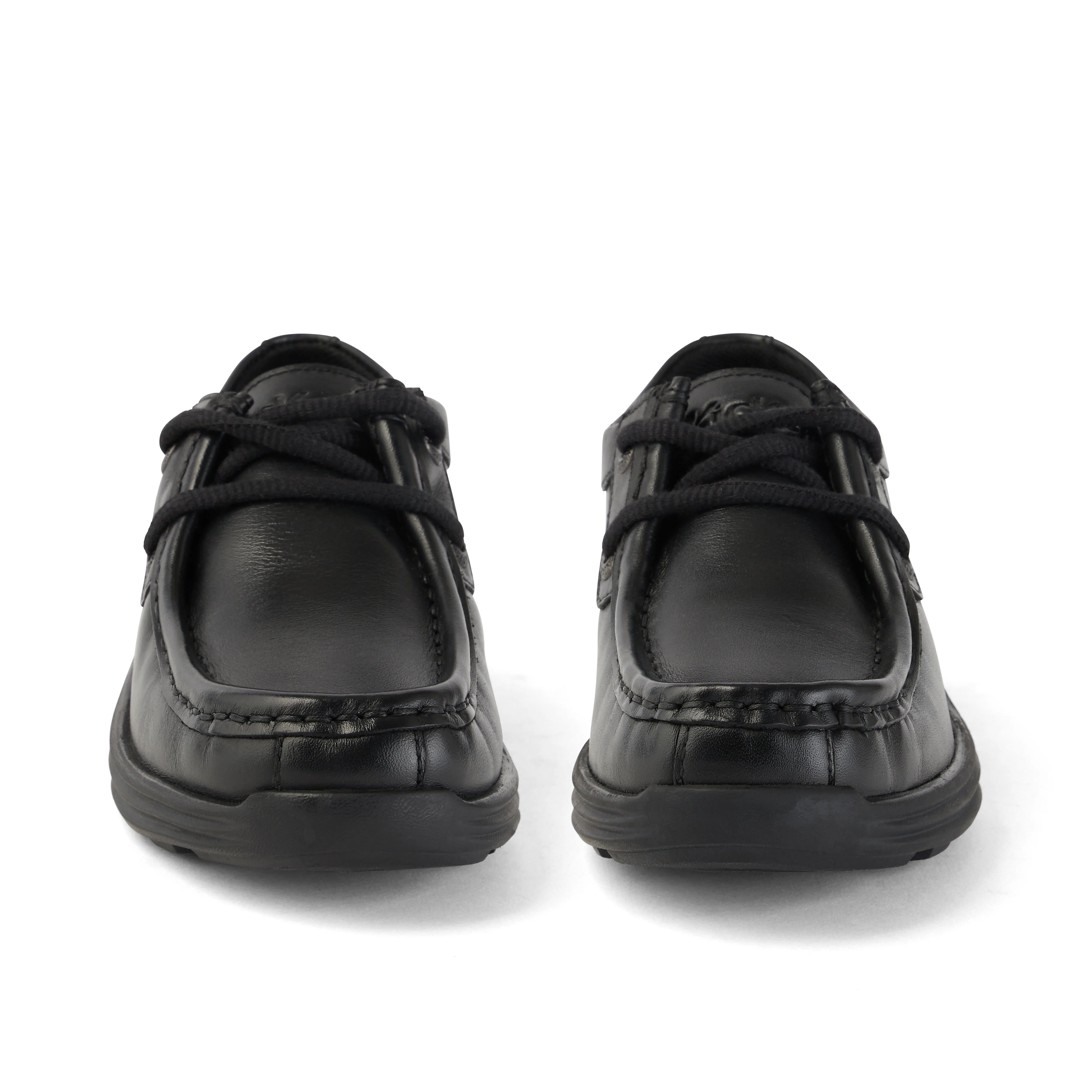 Junior Boys Reasan Moc Leather Black - Image 2