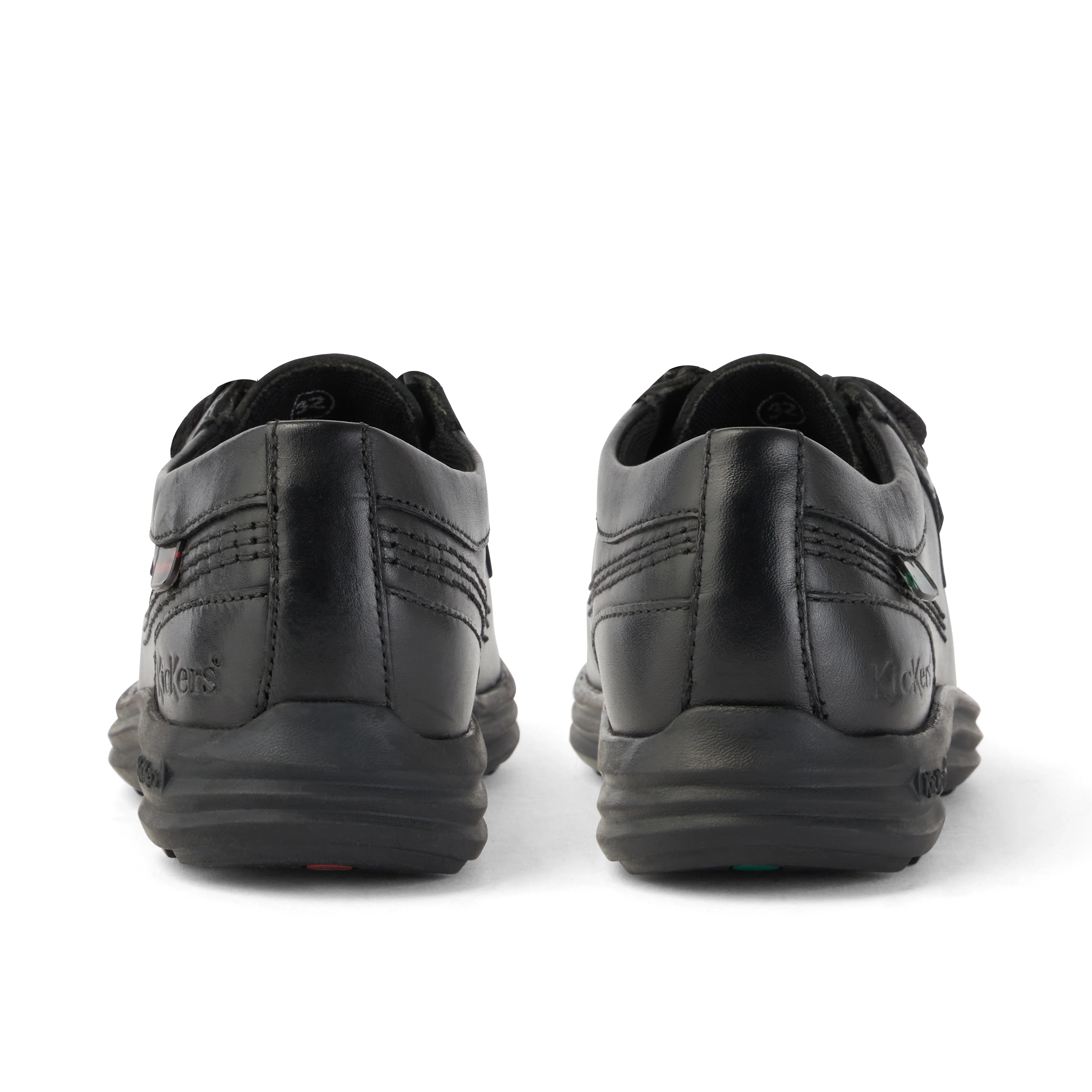 Junior Boys Reasan Moc Leather Black - Image 5