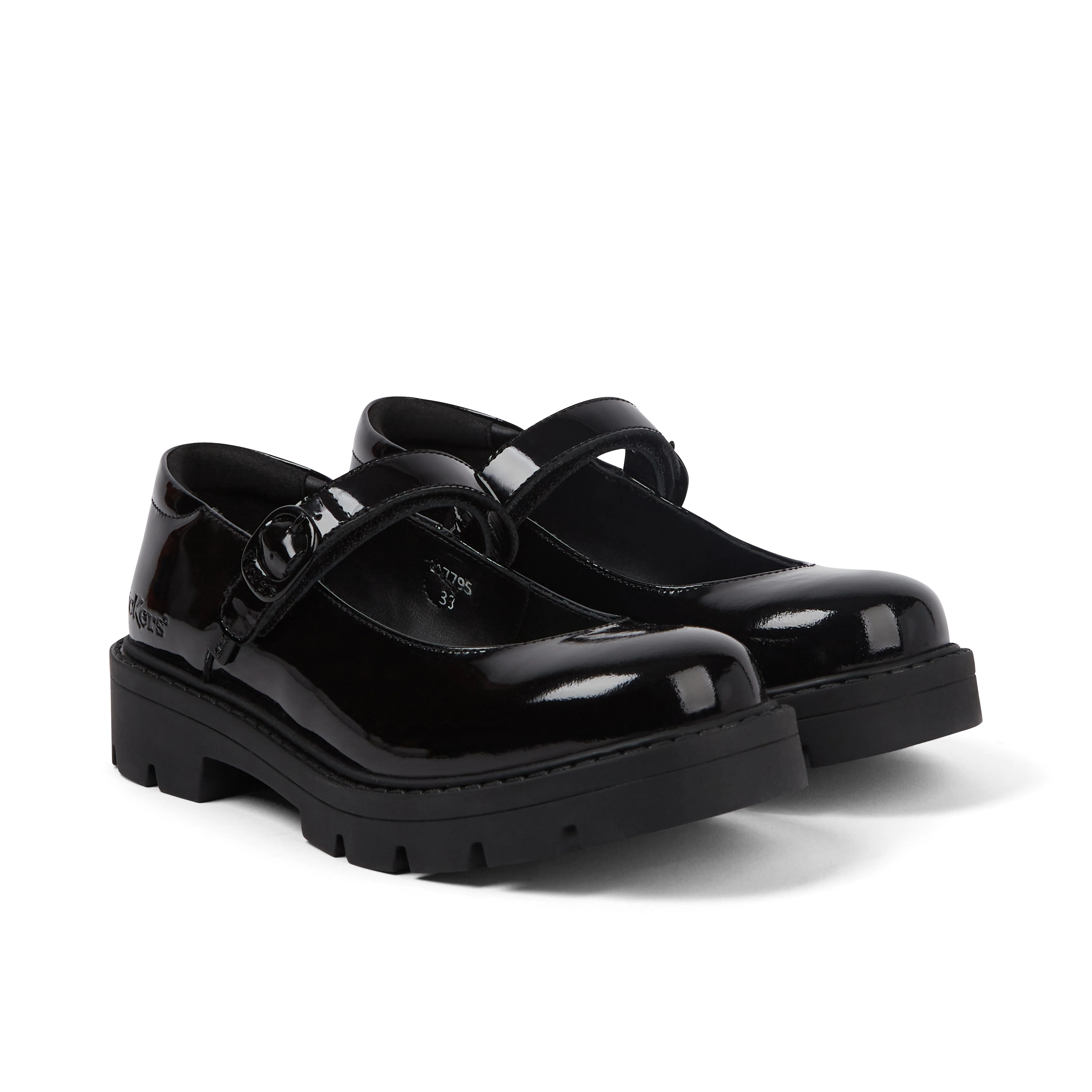 Junior Girls Kori Mj Doll Patent Leather Black - Image 3