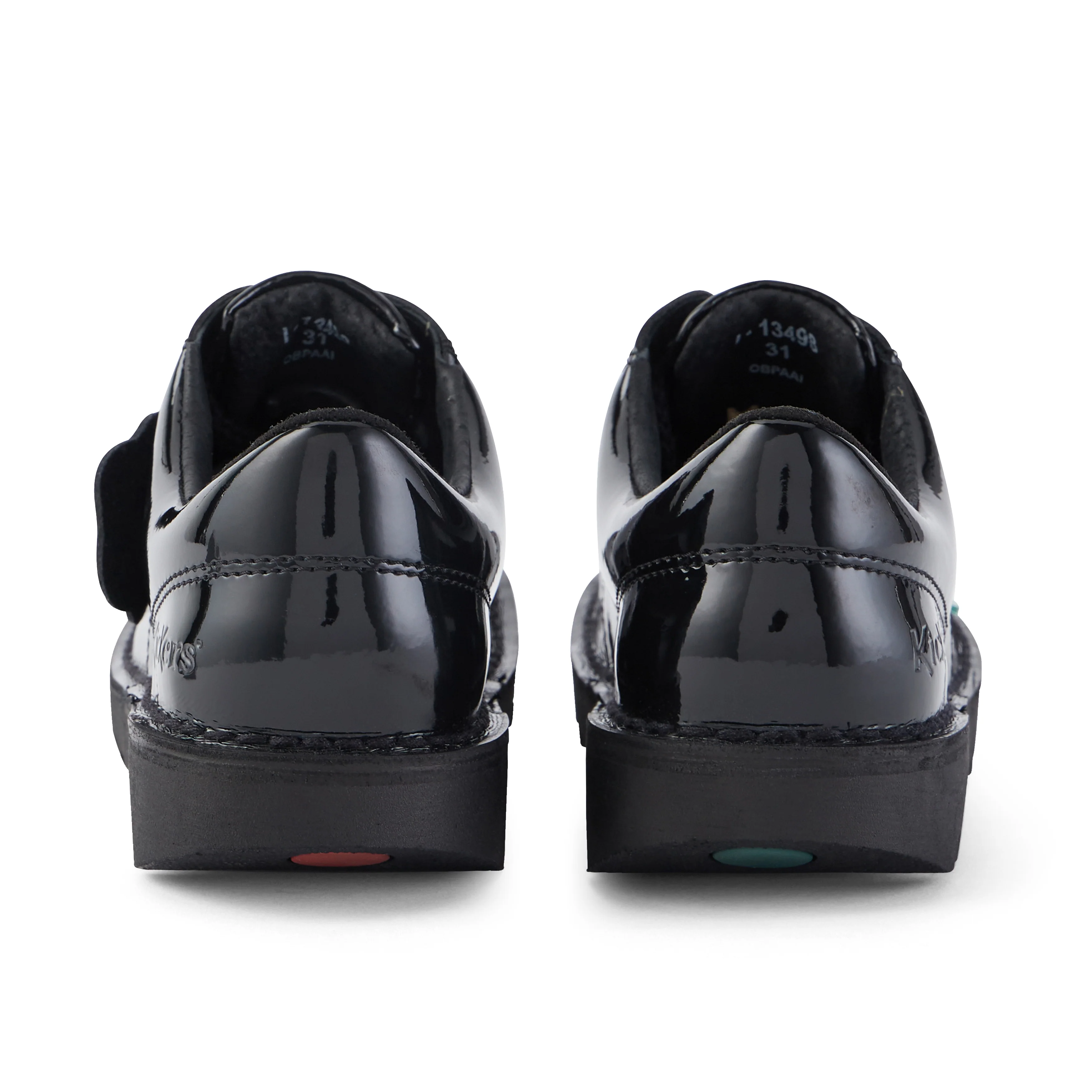 Junior Unisex Kick Lo Patent Leather Black - Image 5