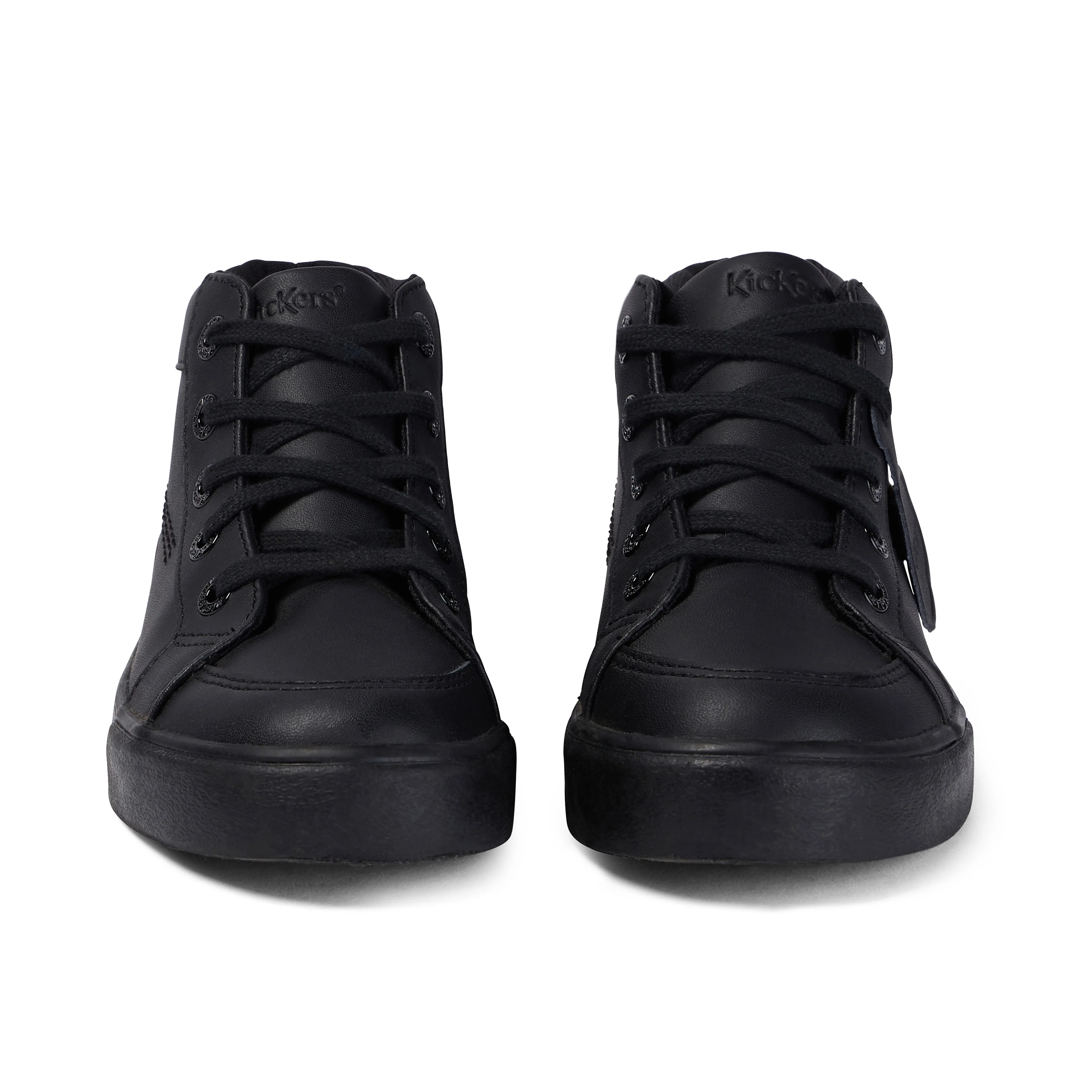 Junior Unisex Tovni Hi Leather Black - Image 2