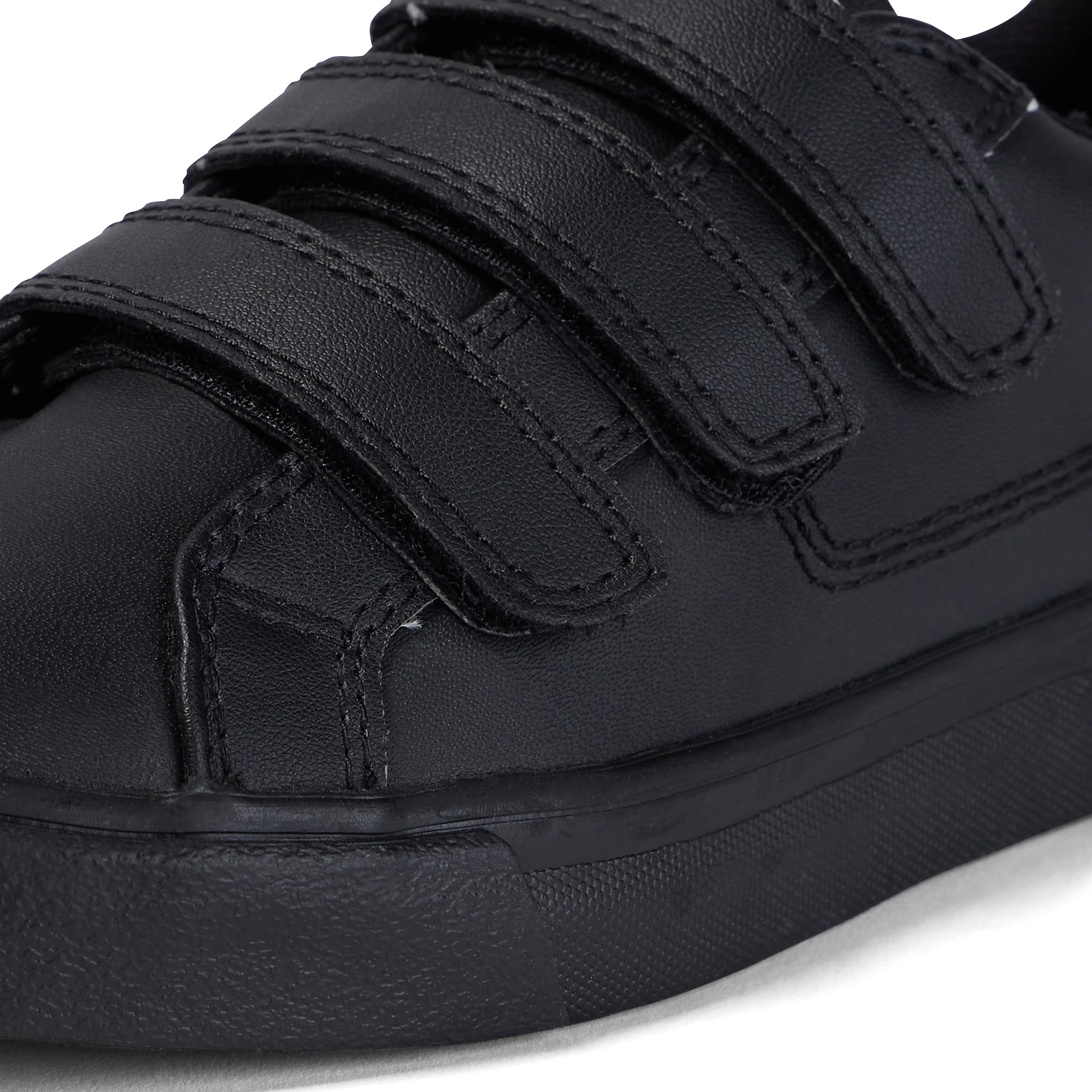 Junior Unisex Tovni Trip Leather Black - Image 6