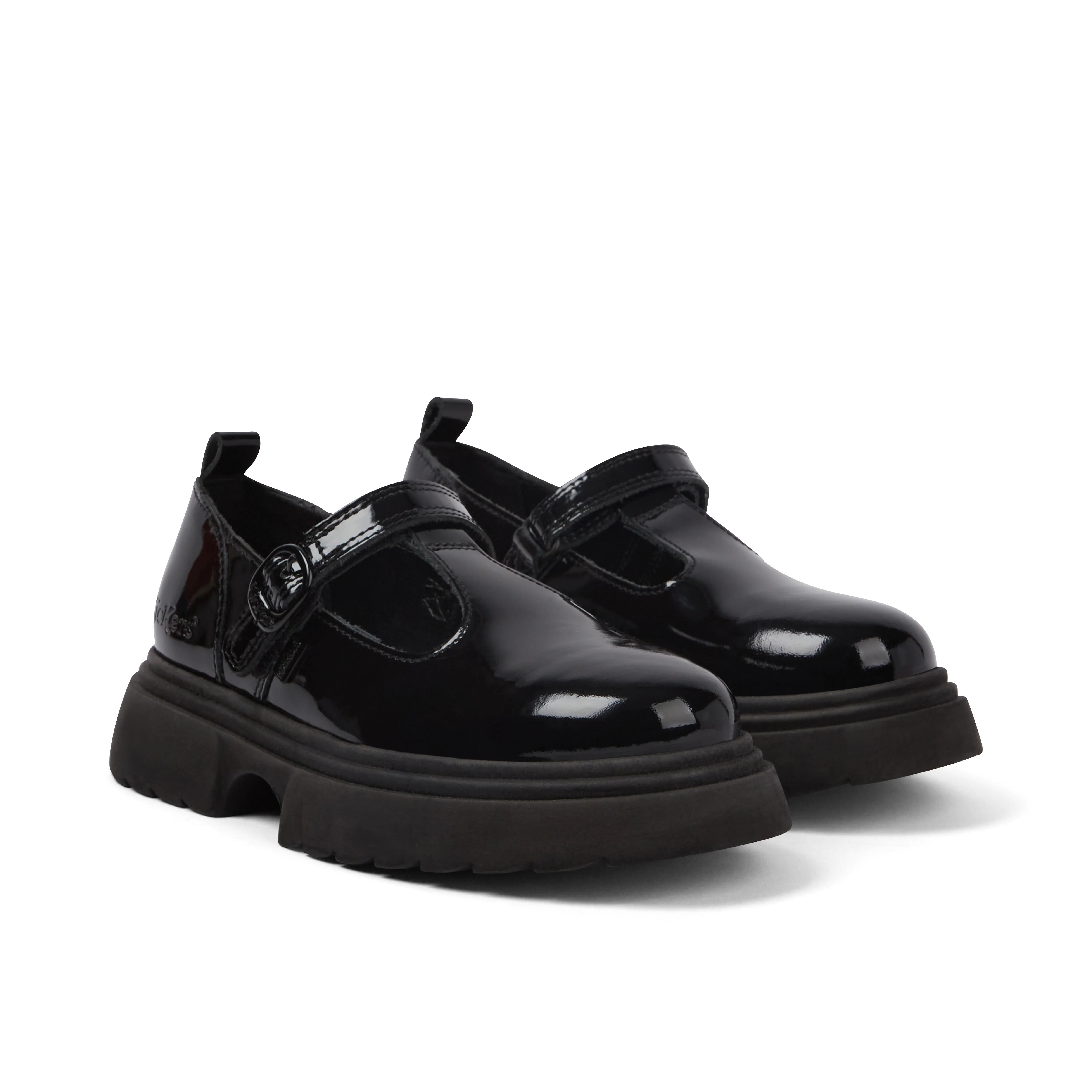 Junior Women Kenzi T-Bar Patent Leather Black - Image 3