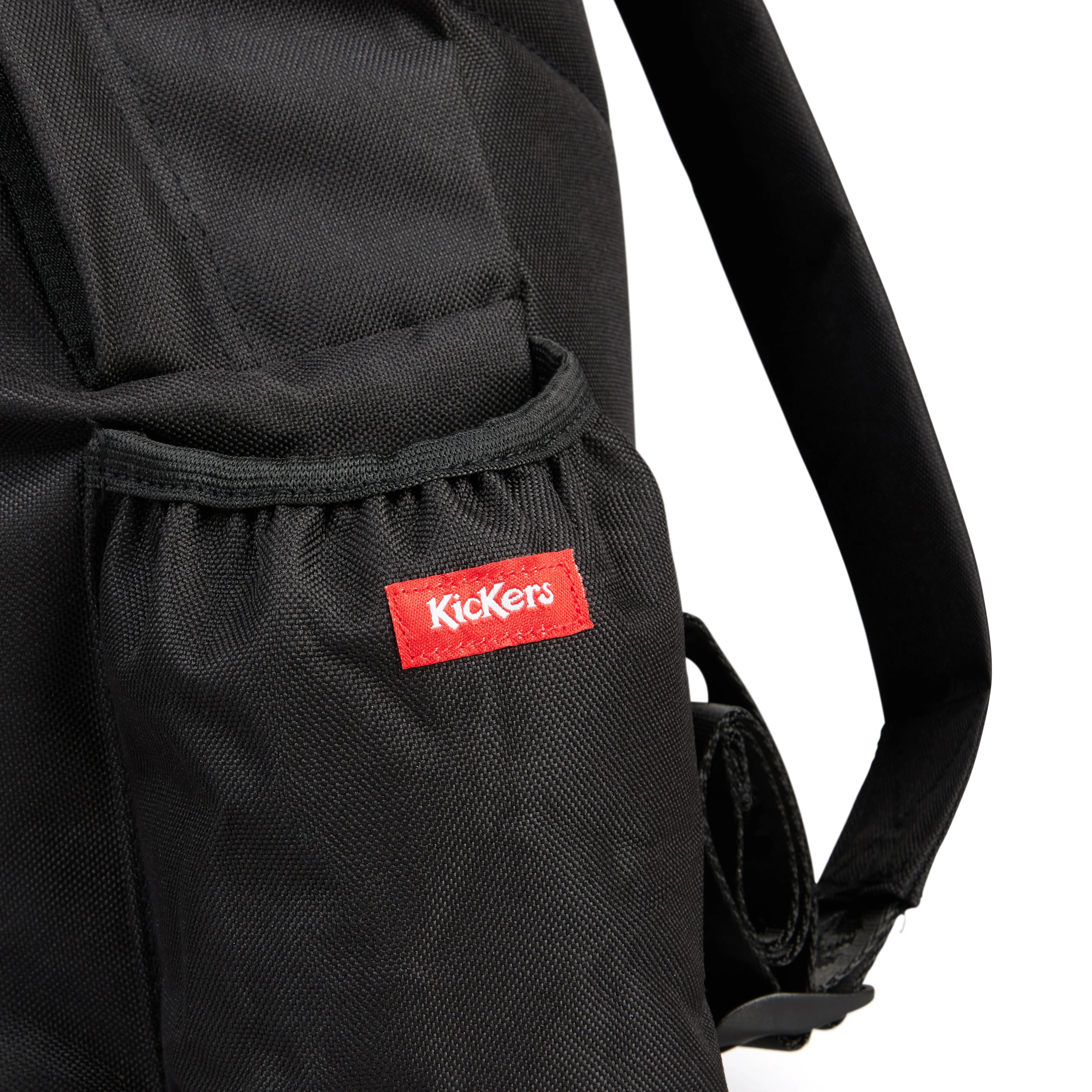 Unisex Comet Polyester Back Pack Black - Image 7