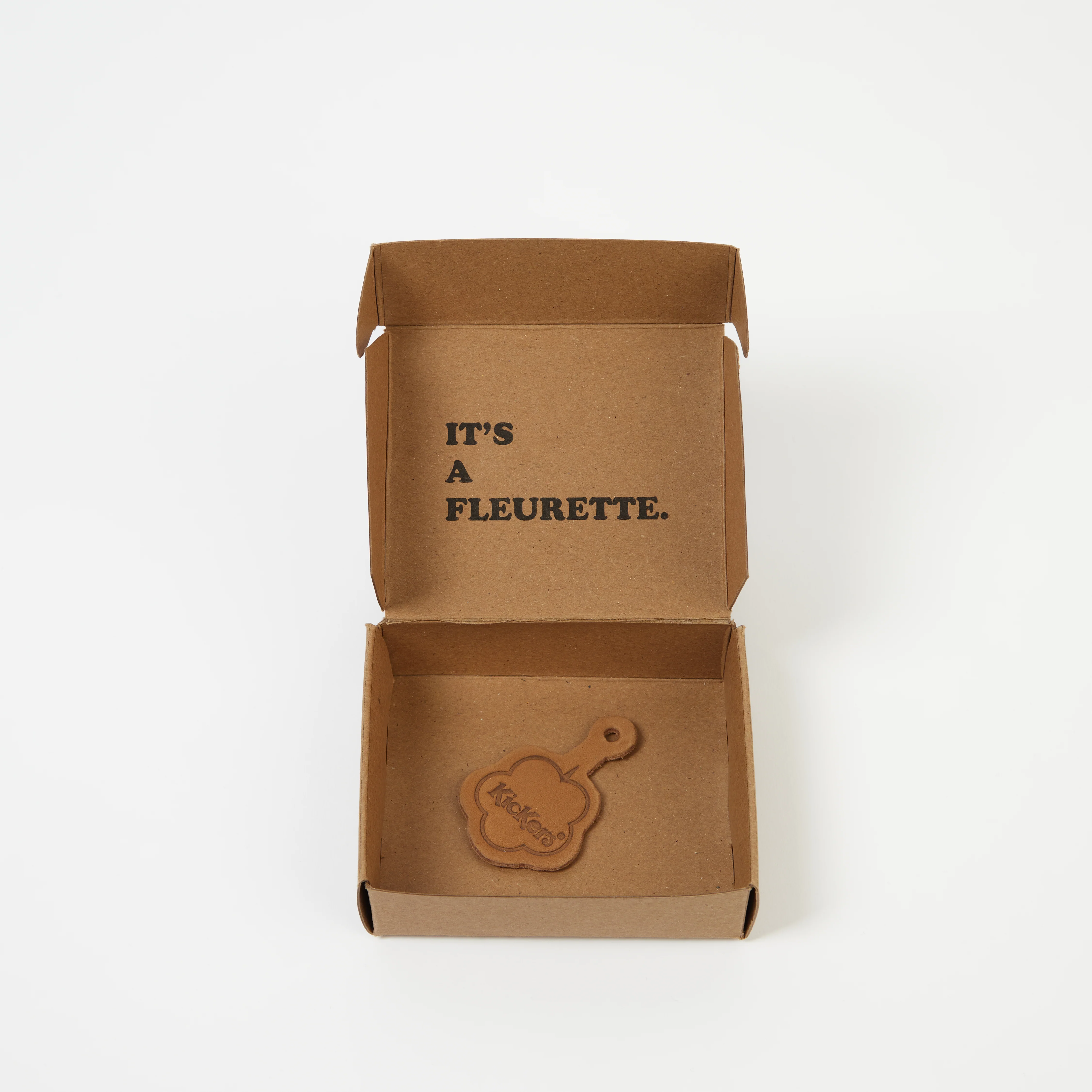 Unisex Leather Fleurette Tan - Image 3