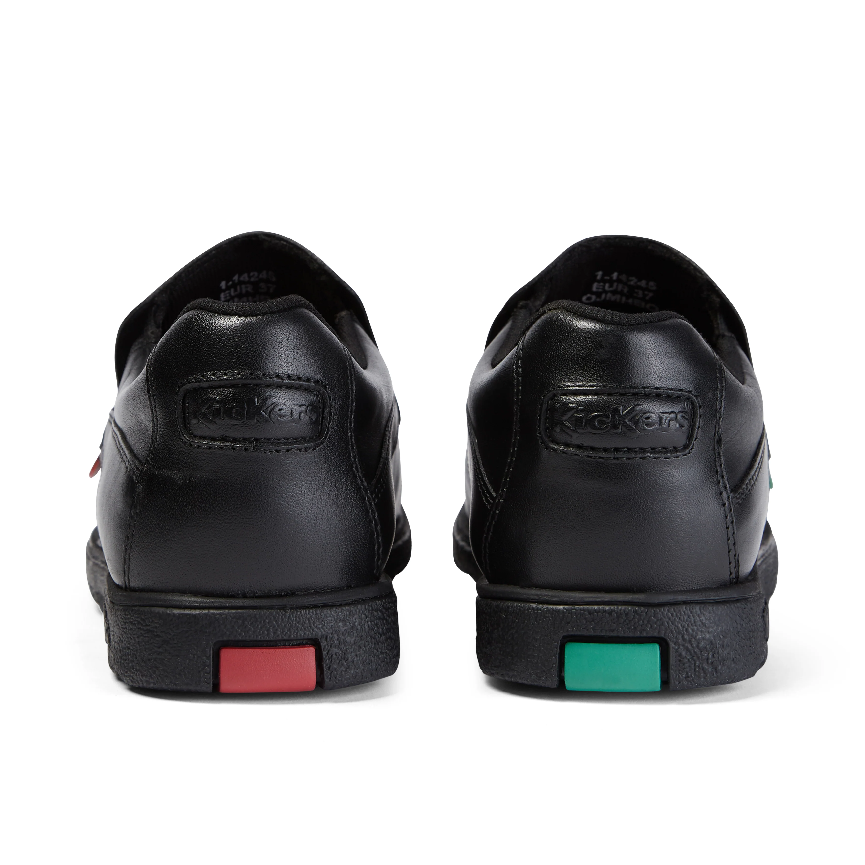 Youth Mens Fragma Slip Leather Black - Image 5