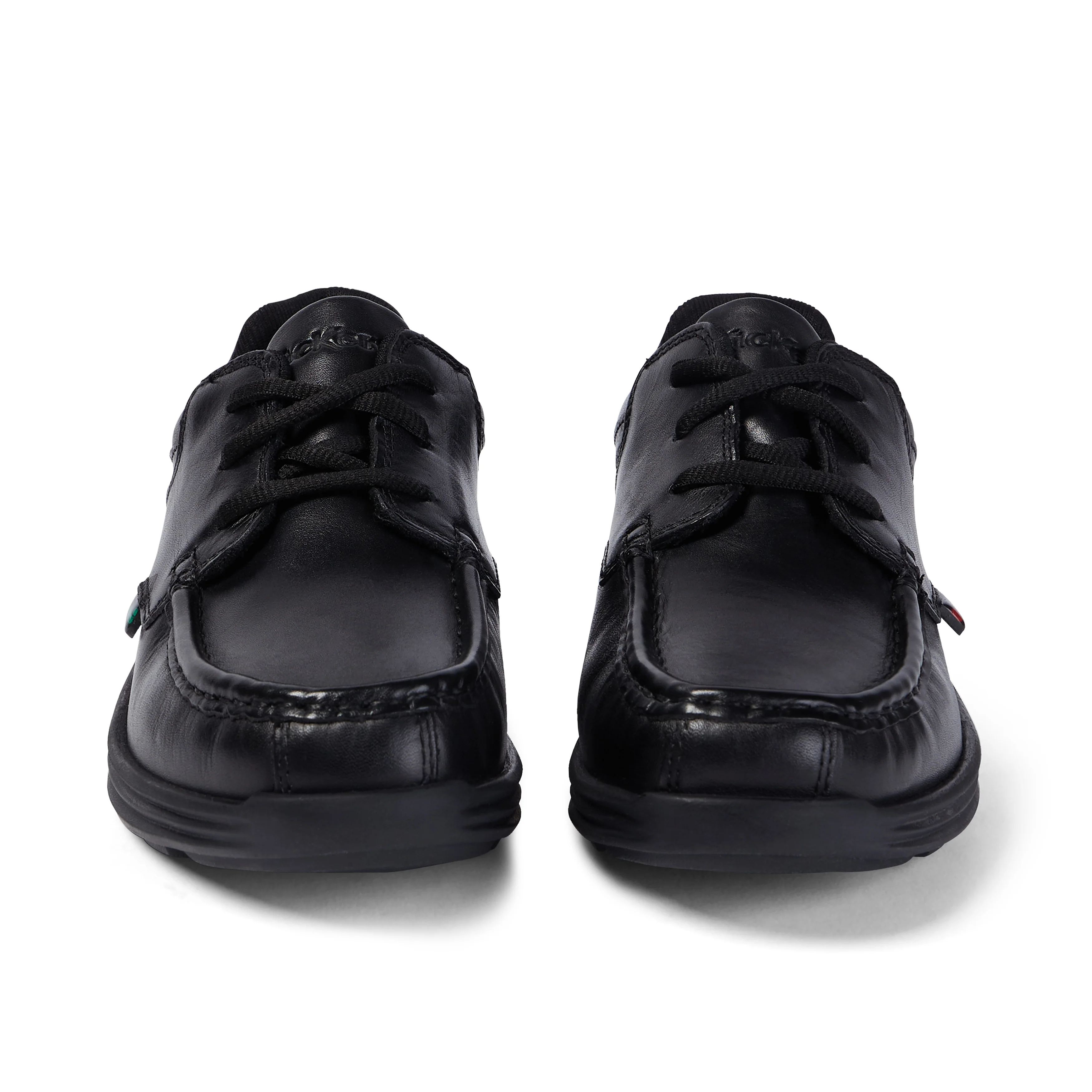 Youth Mens Reasan Lace Leather Black - Image 2