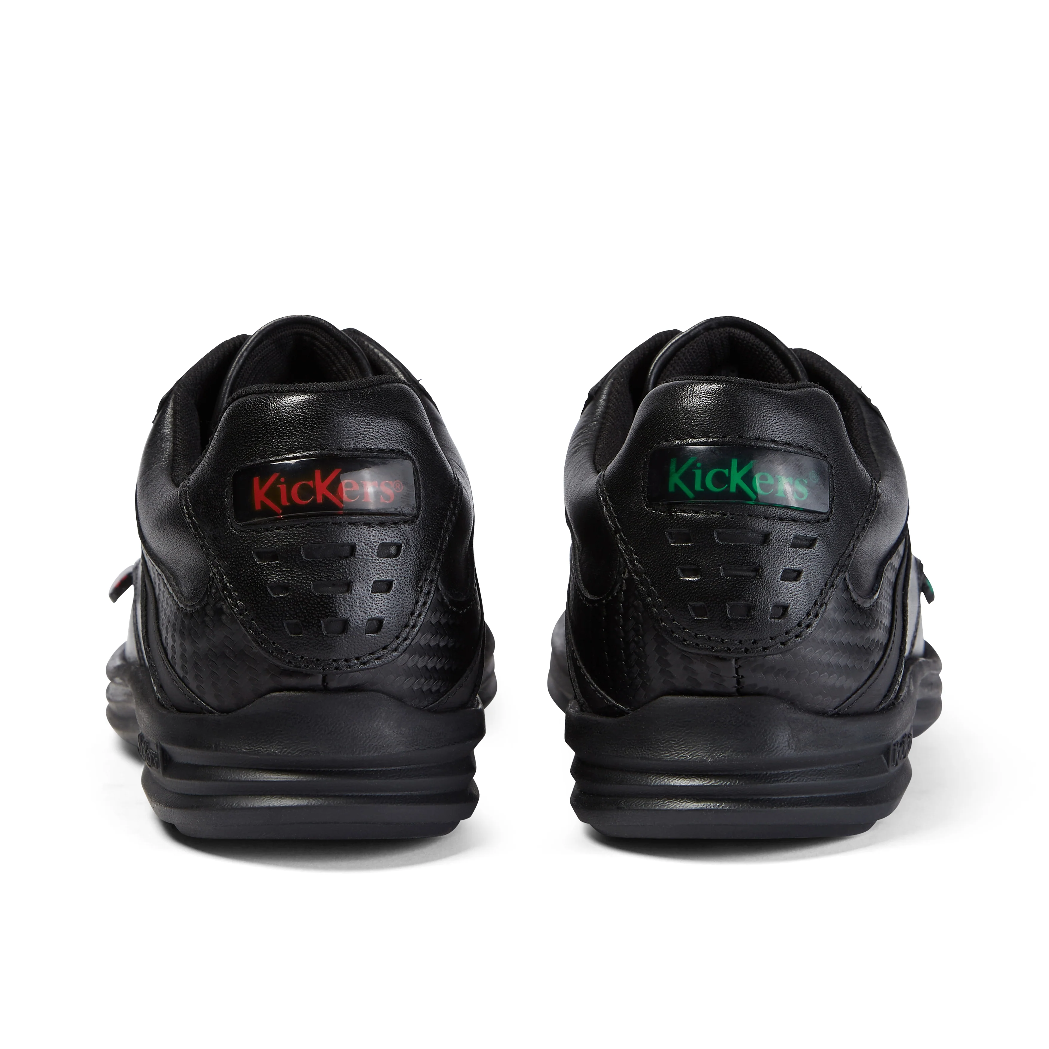 Youth Mens Reasan Lace Leather Black - Image 5
