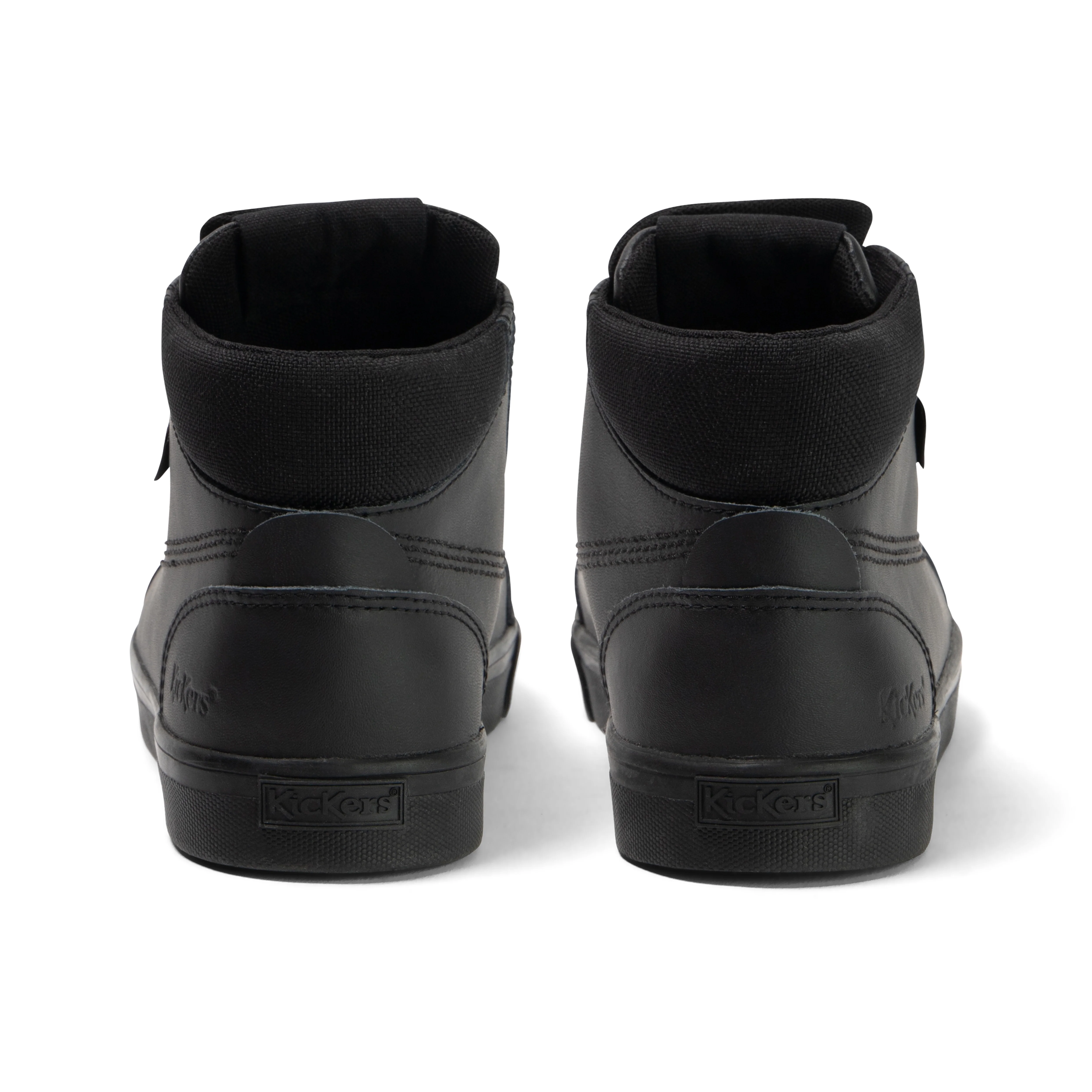 Youth Mens Tovni Hi Double Tongue Leather Black - Image 5