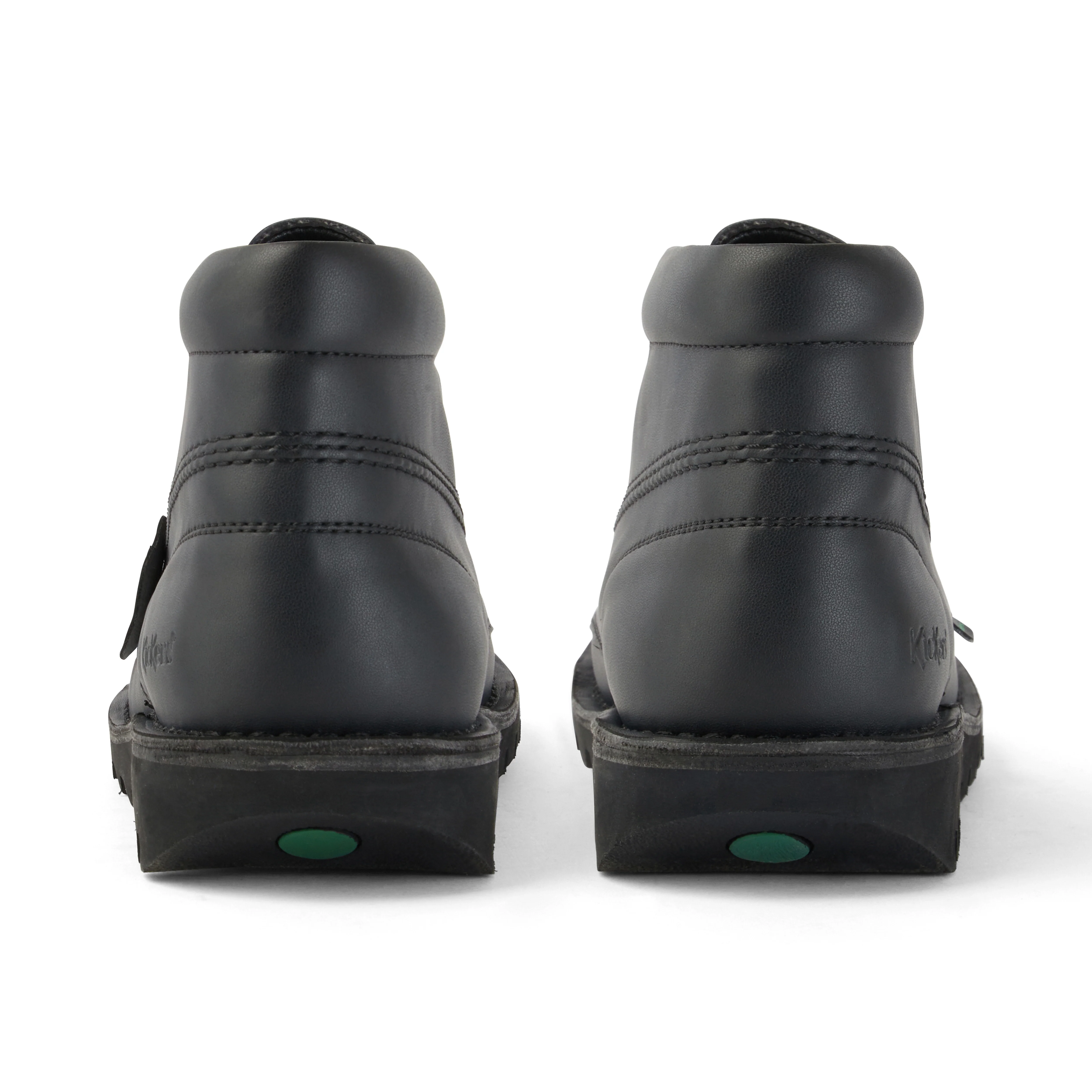 Youth Unisex Kick Hi Leather Alternative Black - Image 5
