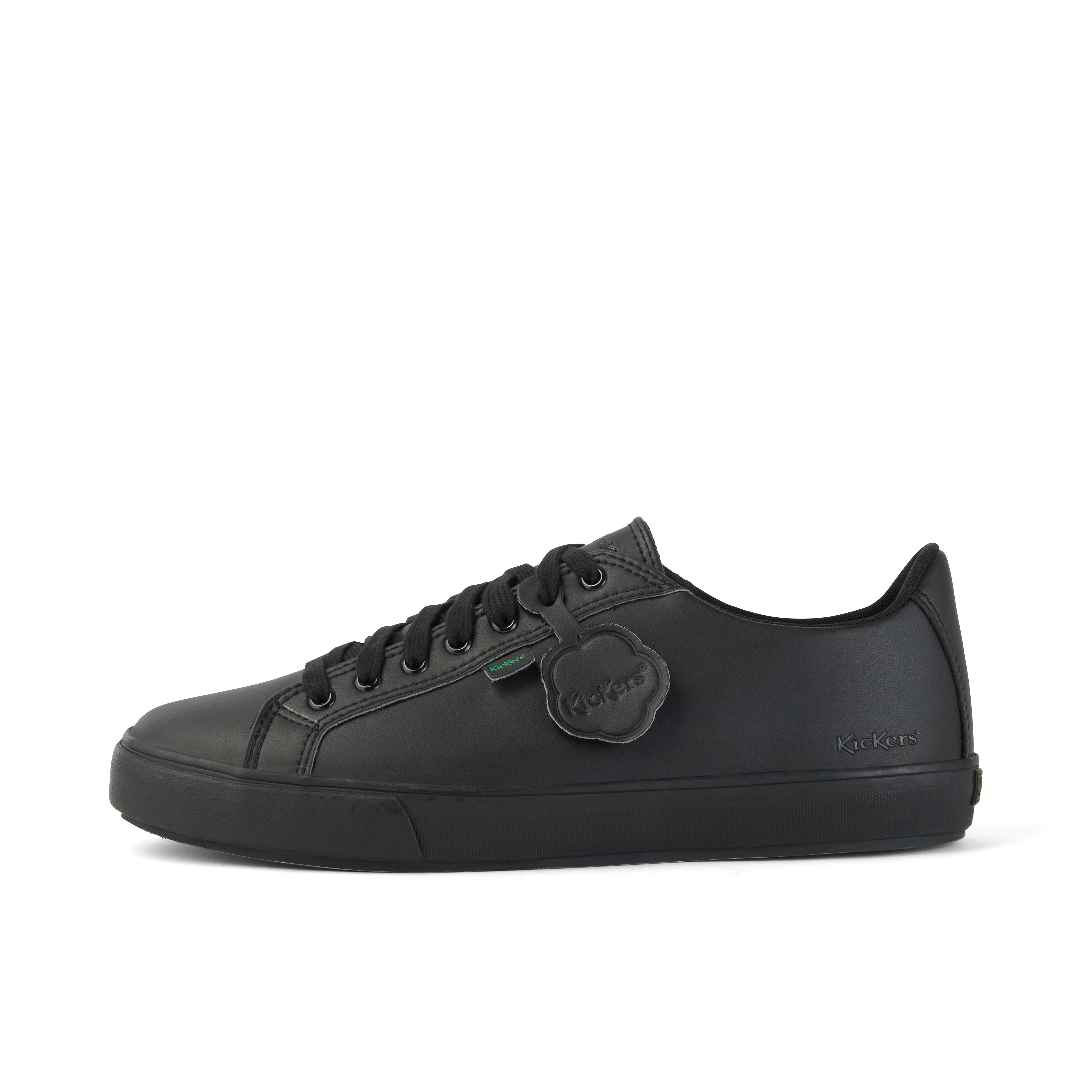 Youth Unisex Tovni Lacer Leather Alternative Black