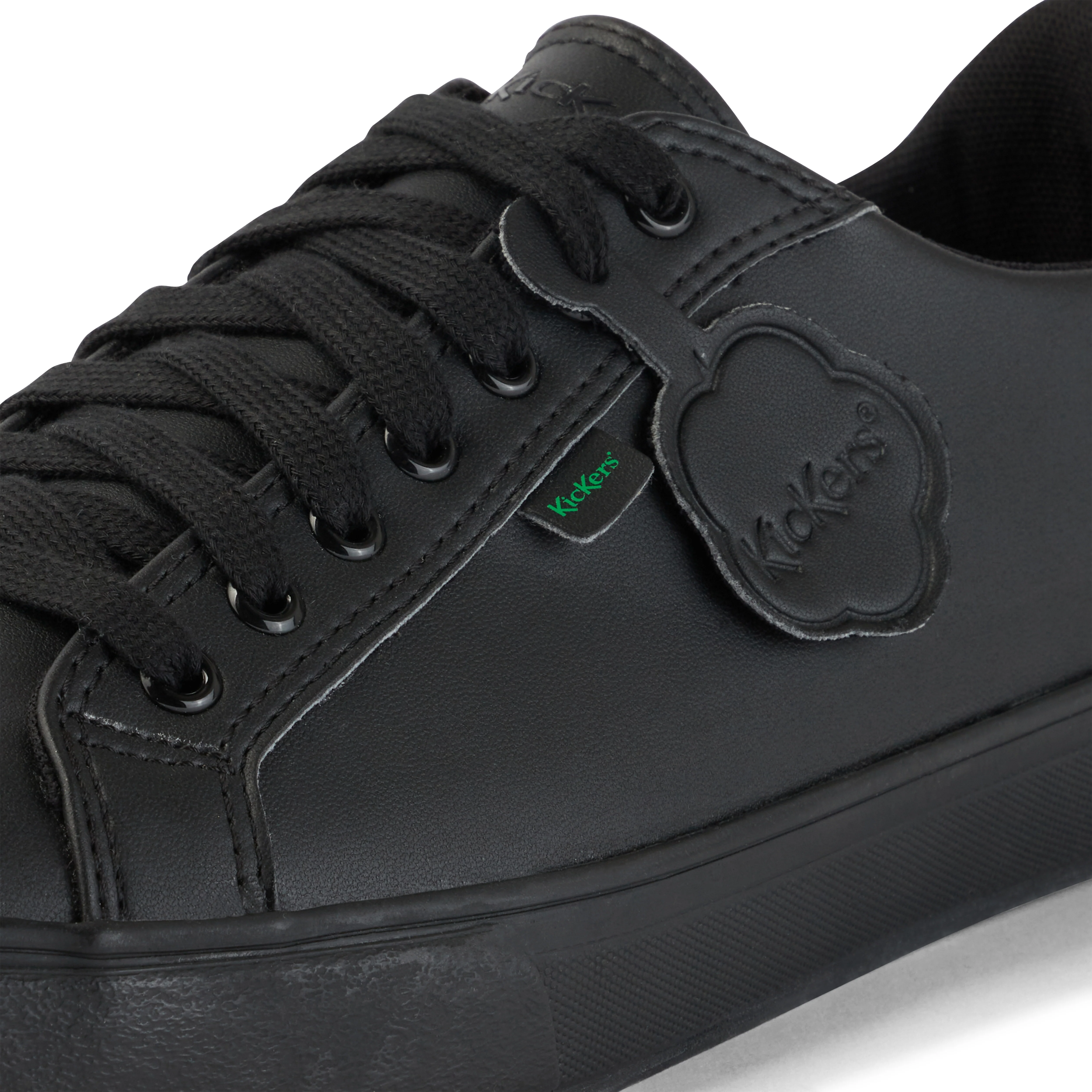 Youth Unisex Tovni Lacer Leather Alternative Black - Image 6
