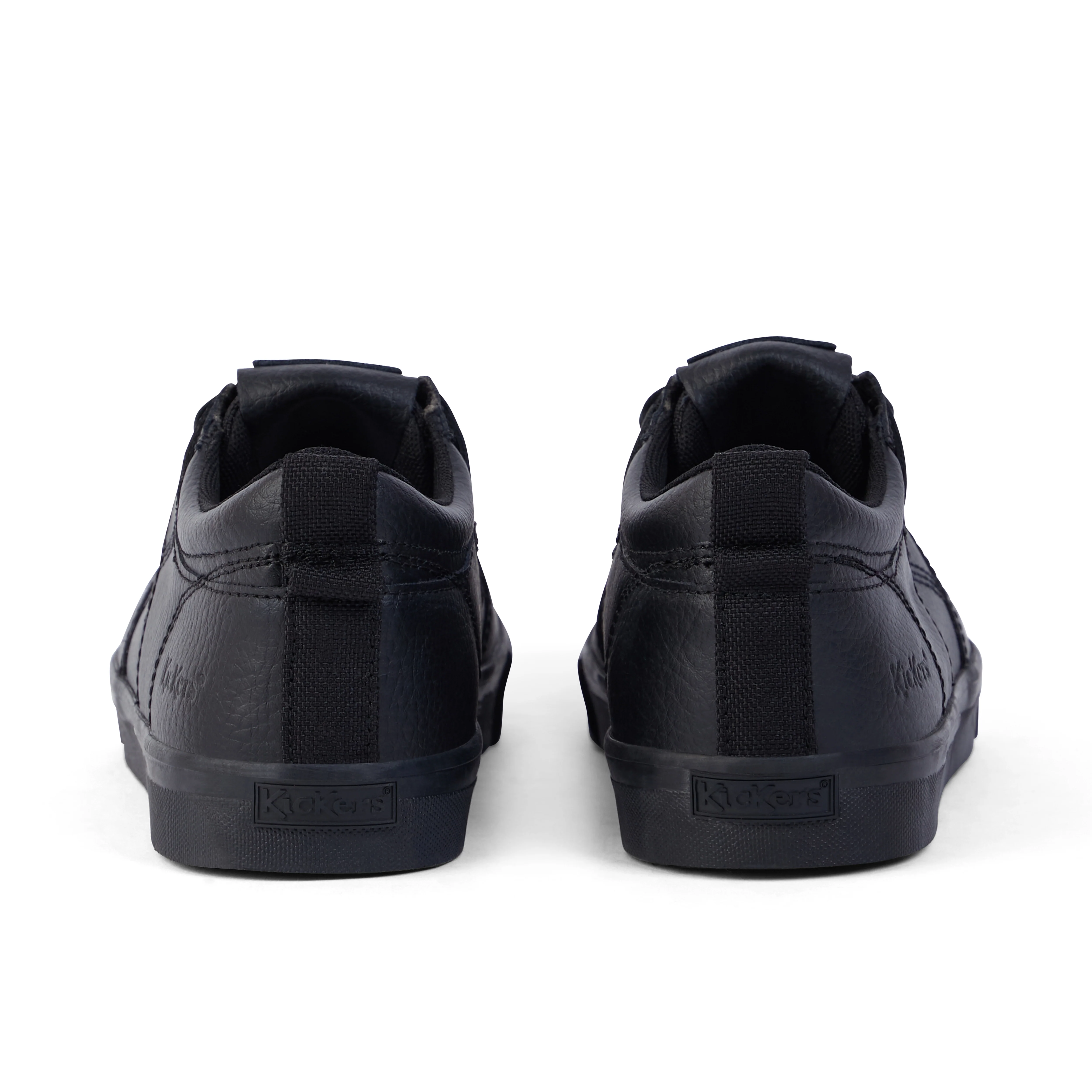 Youth Unisex Tovni Lo Mix Mesh Leather Black - Image 5
