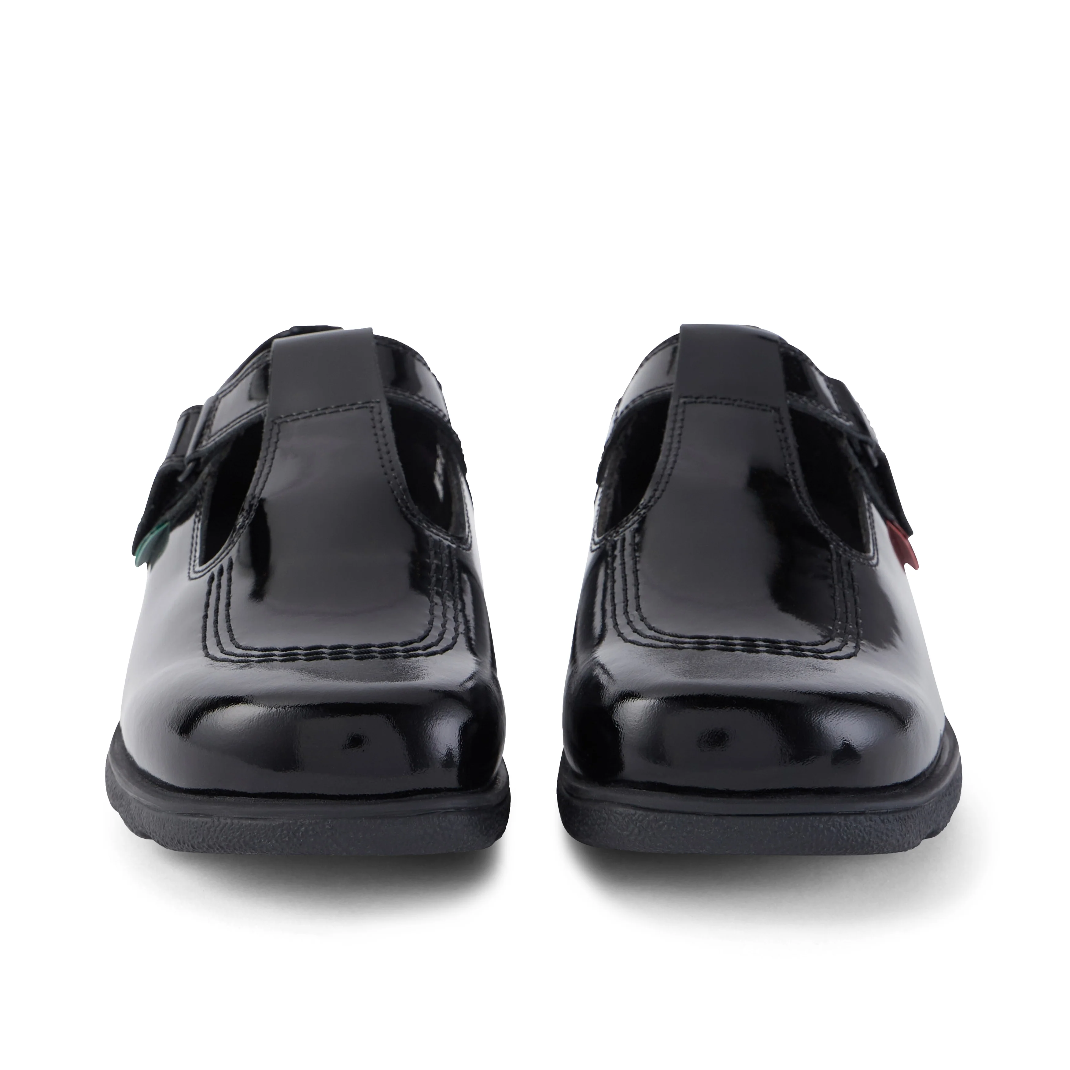 Youth Womens Fragma T-Bar Patent Leather Black - Image 2