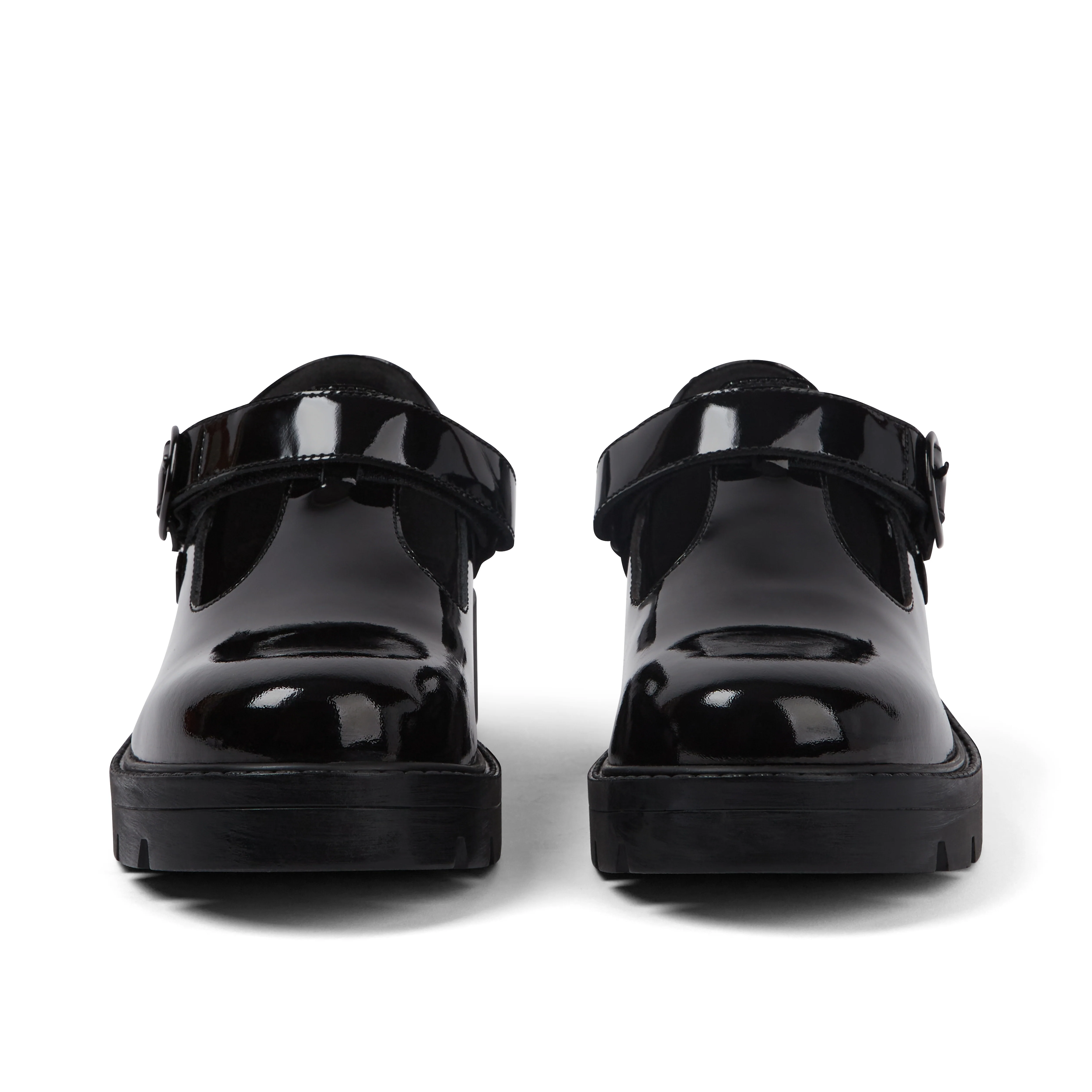 Youth Womens Kori Tbar Patent Leather Black - Image 2