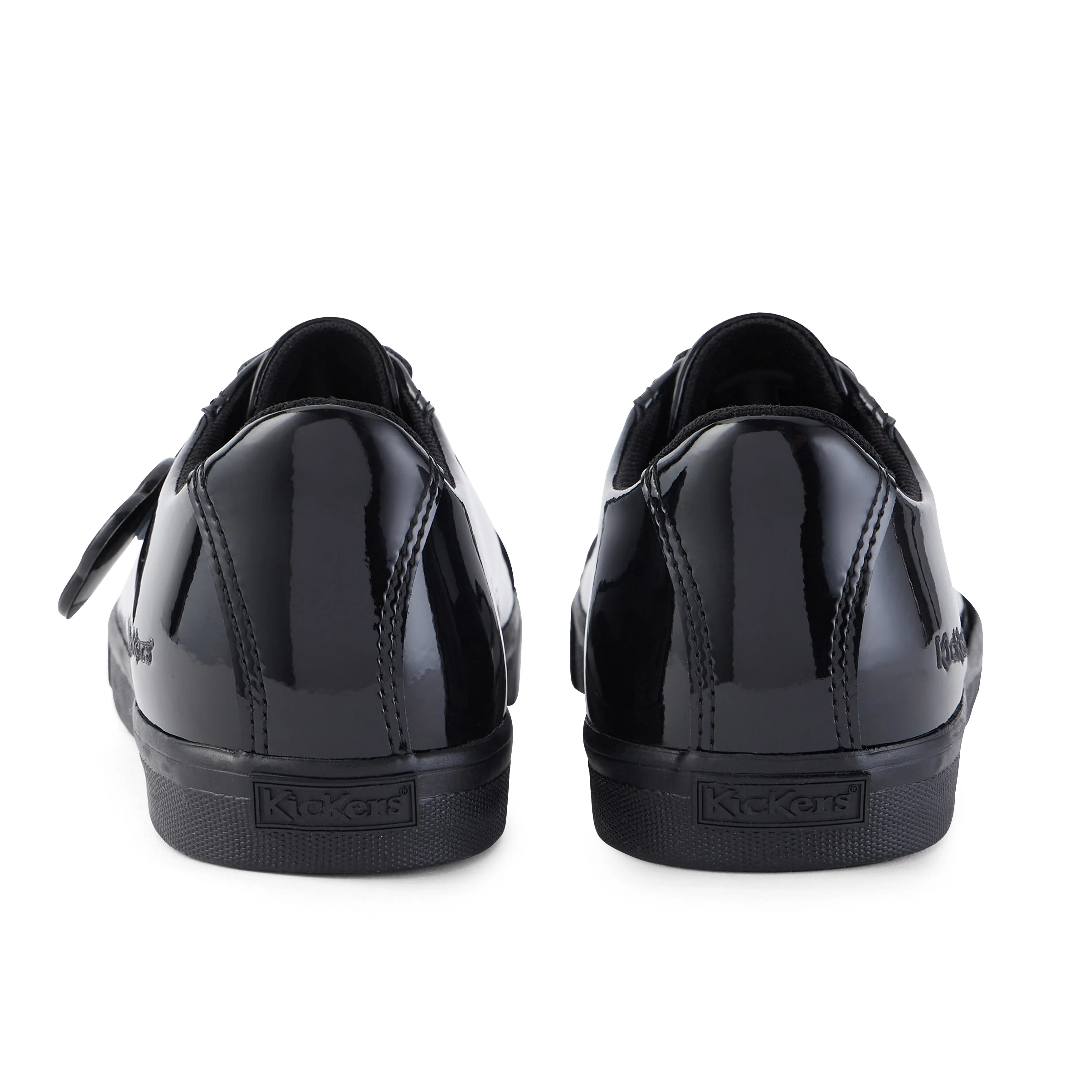 Youth Womens Tovni Lacer Patent Leather Black - Image 5